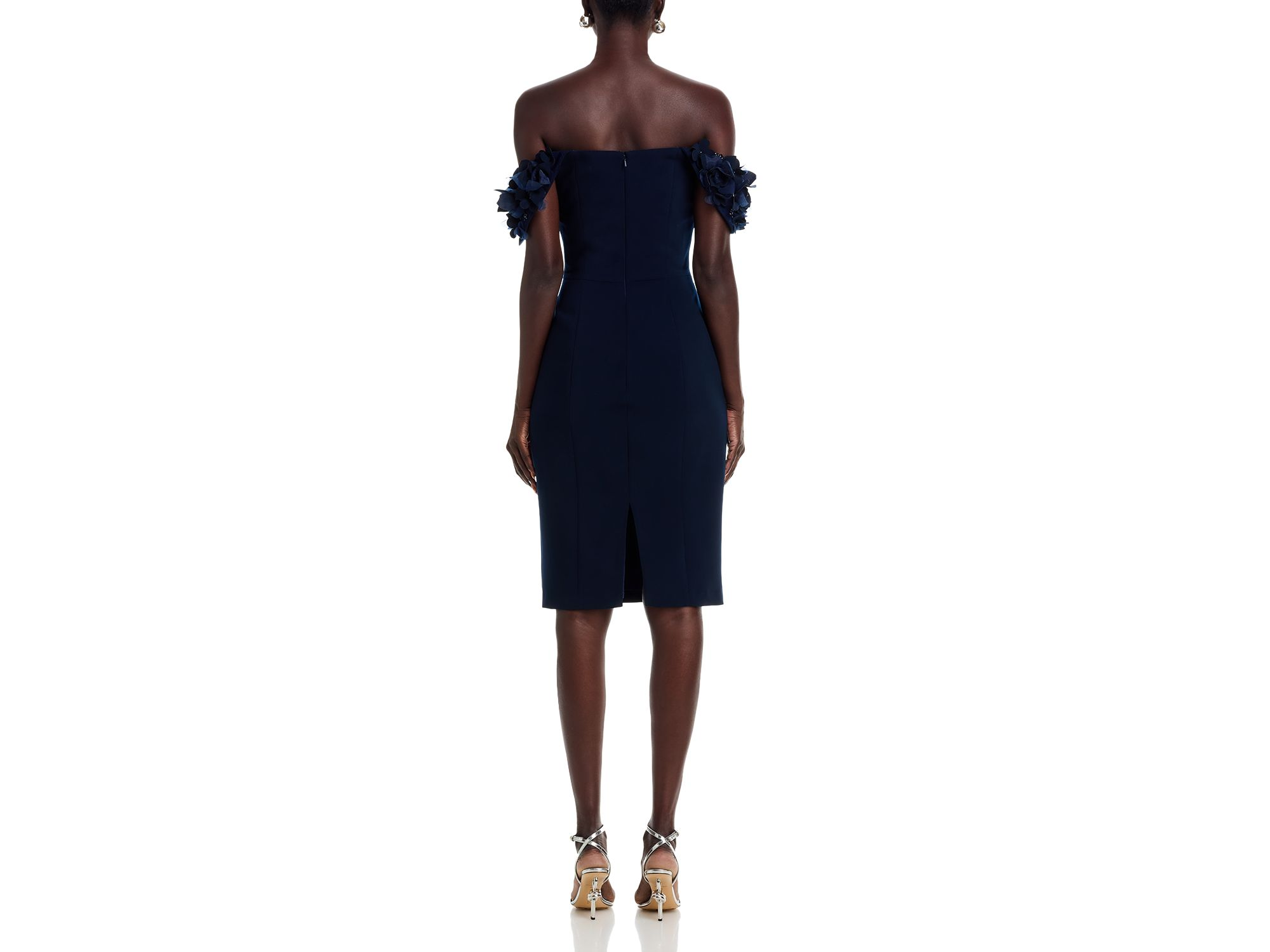 Organza Off The Shoulder Dress — Image 4