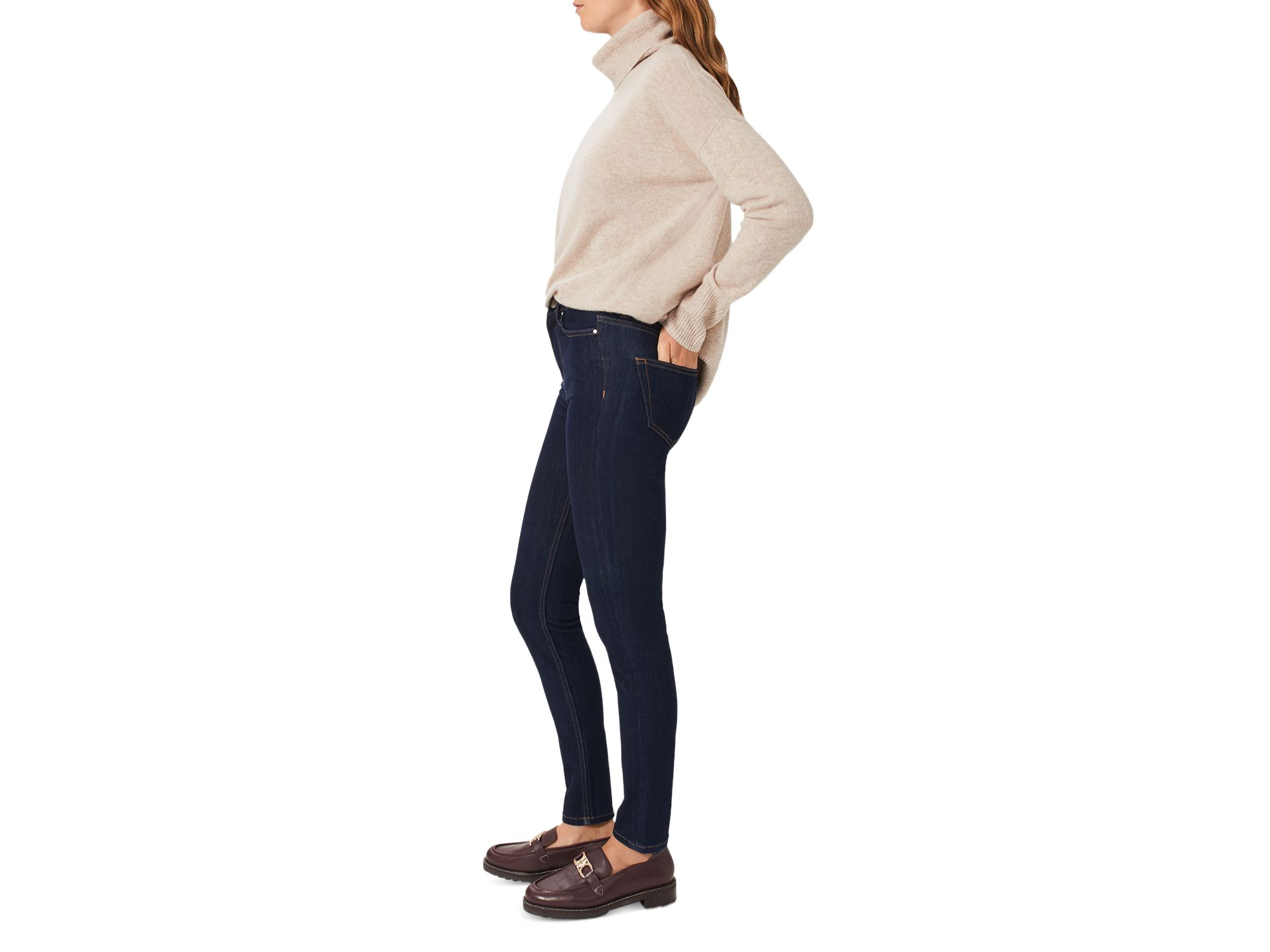 Gia Sculpting Skinny Jeans in Indigo — Image 6