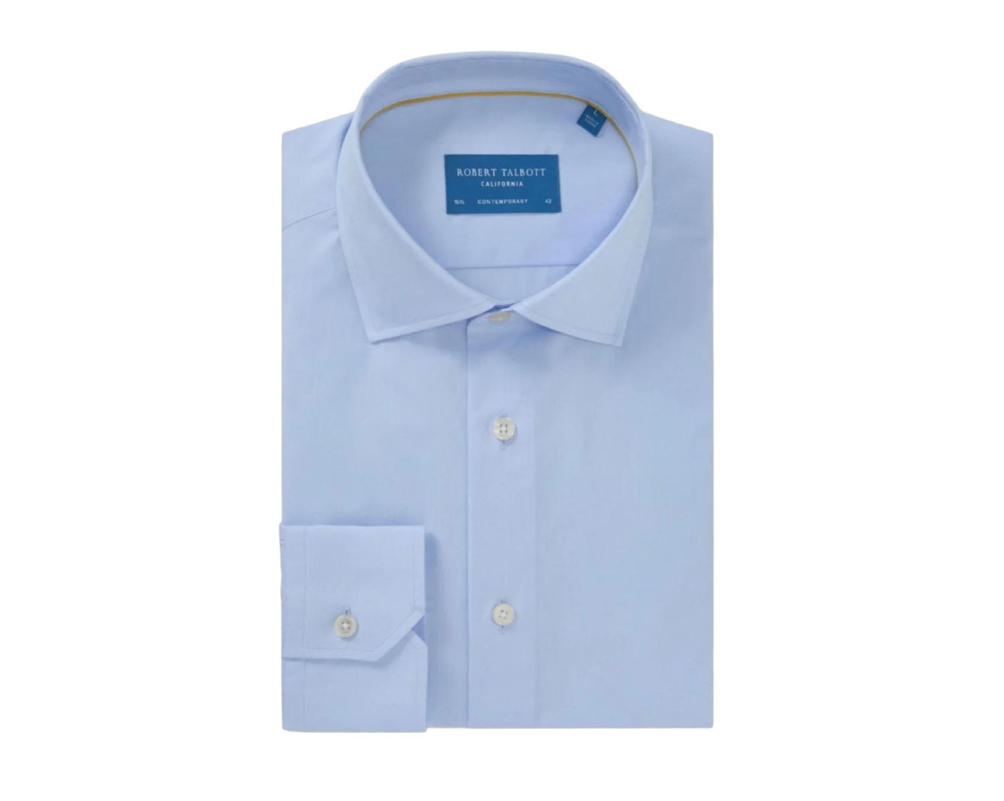 Reynolds Light Weight Poplin Classic Fit Shirt — Image 4