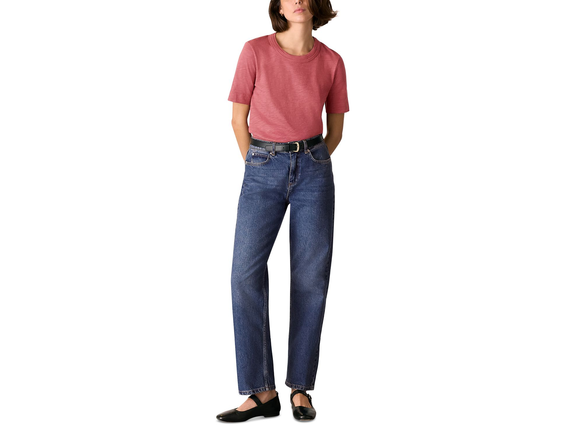 Rosa Double Trim Tee — Image 5