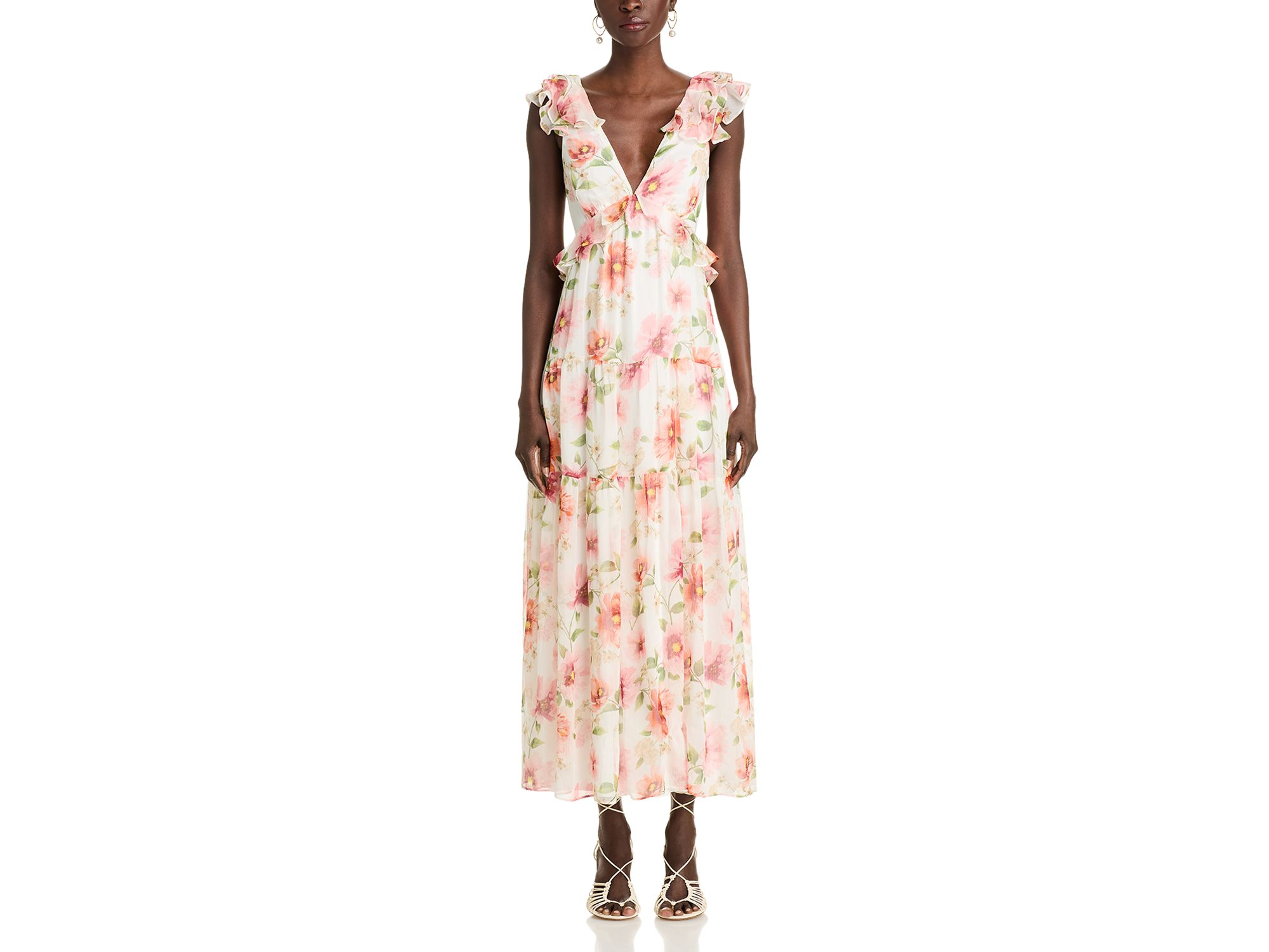 Ruffle Maxi Dress - Exclusive — Image 6