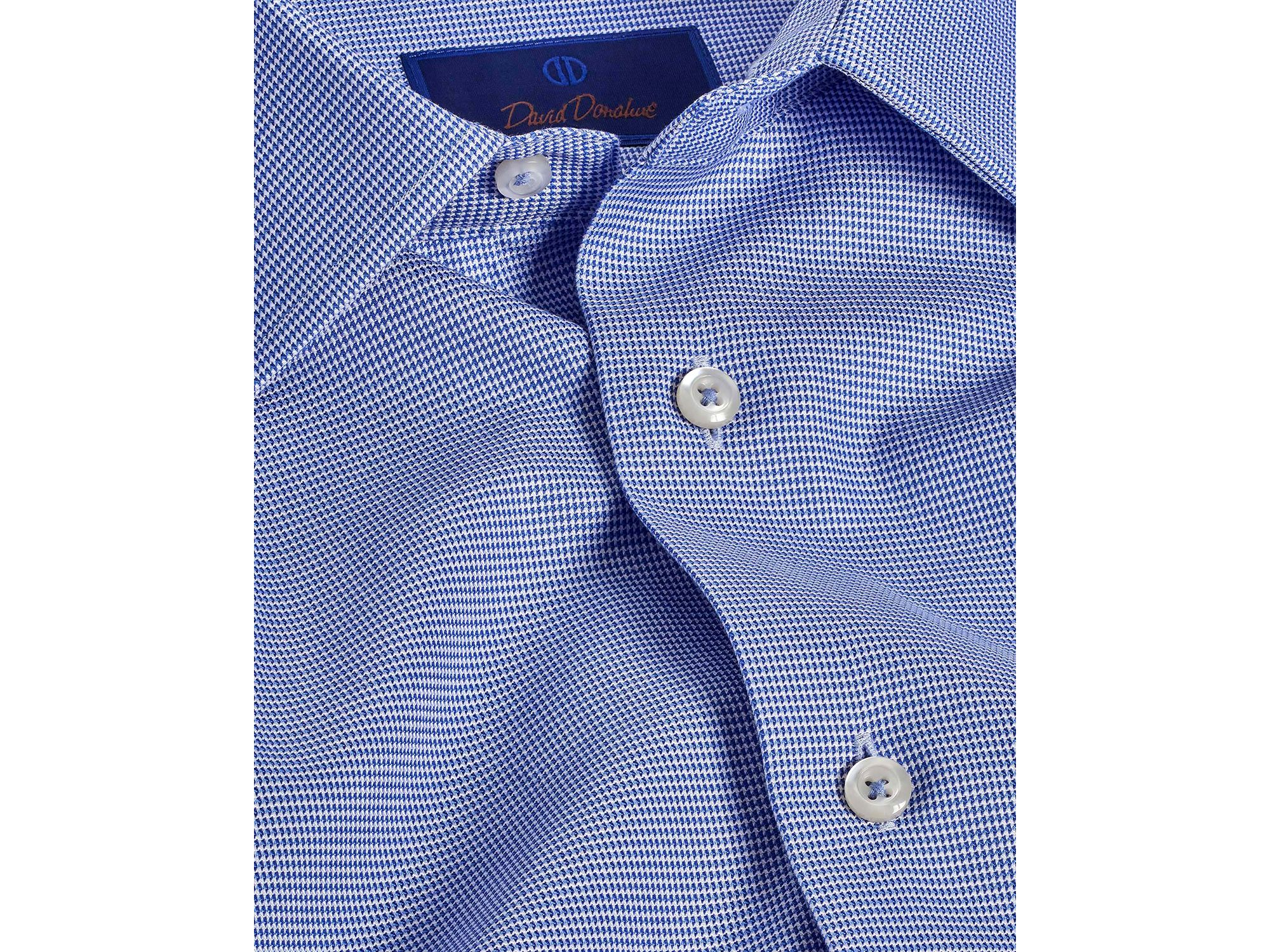 Cotton Micro Dobby Slim Fit Dress Shirt — Image 3