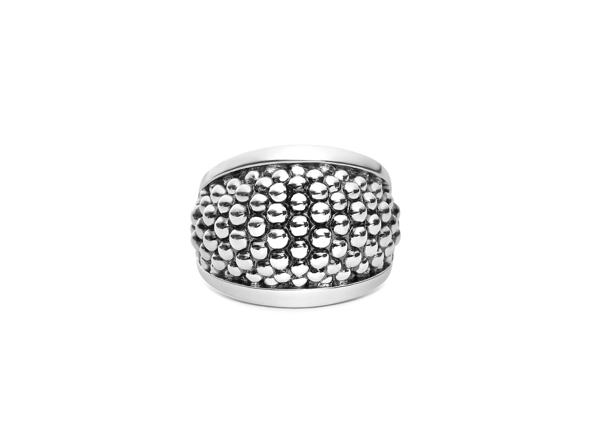 Sterling Caviar Domed Ring — Image 3