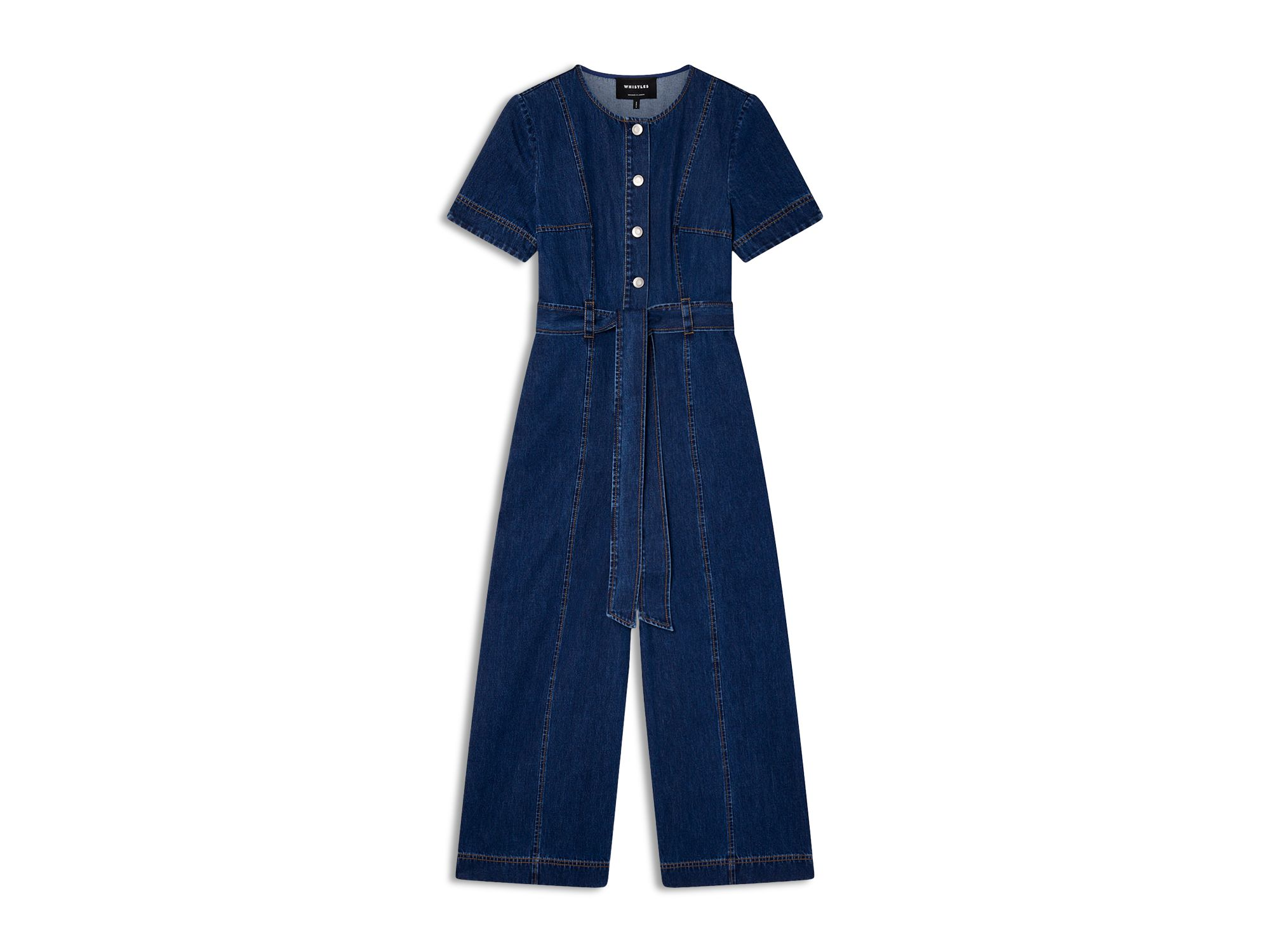 Button Down Jumpsuit — Image 4
