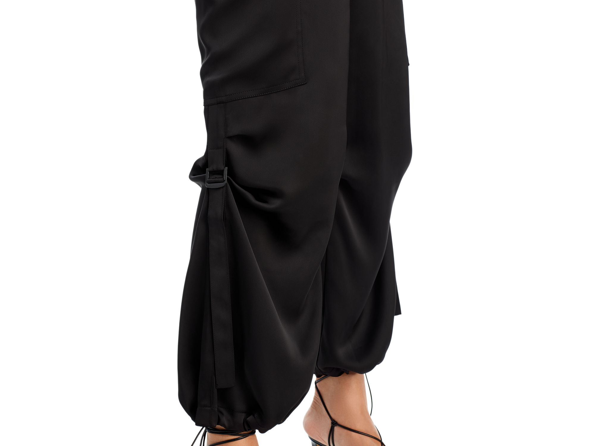 Drawstring Hem Cargo Pants - Exclusive — Image 3