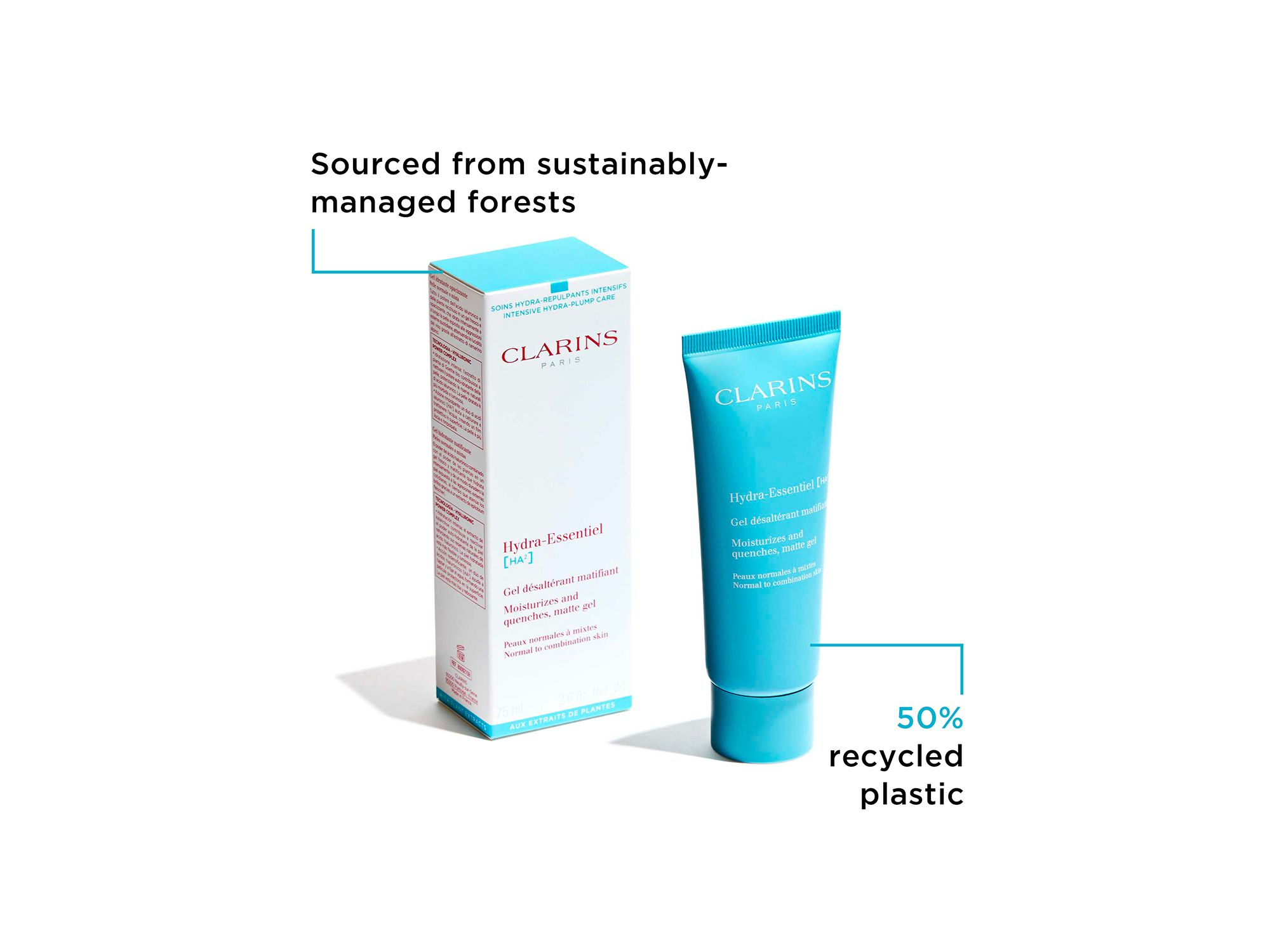 Hydra Essentiel Matte Gel Moisturizer with Double Hyaluronic Acid 2.6 oz. — Image 6