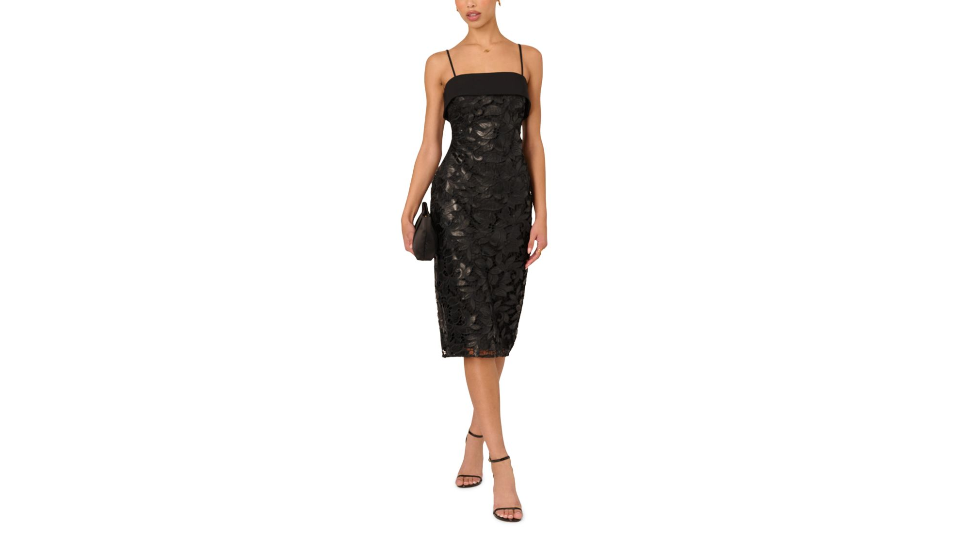 Lace Midi Dress — Image 7