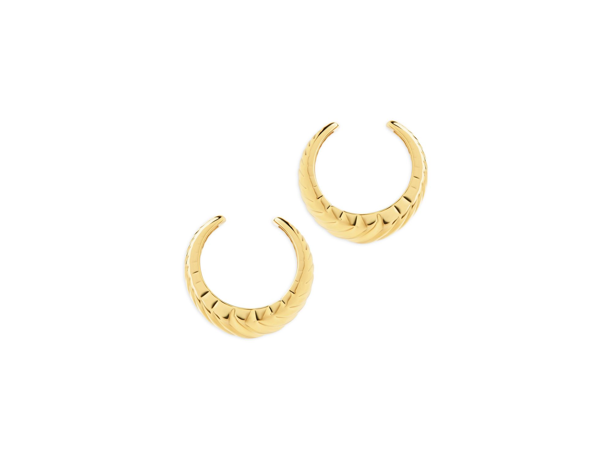 Beth Twisted Ear Cuffs — Image 4