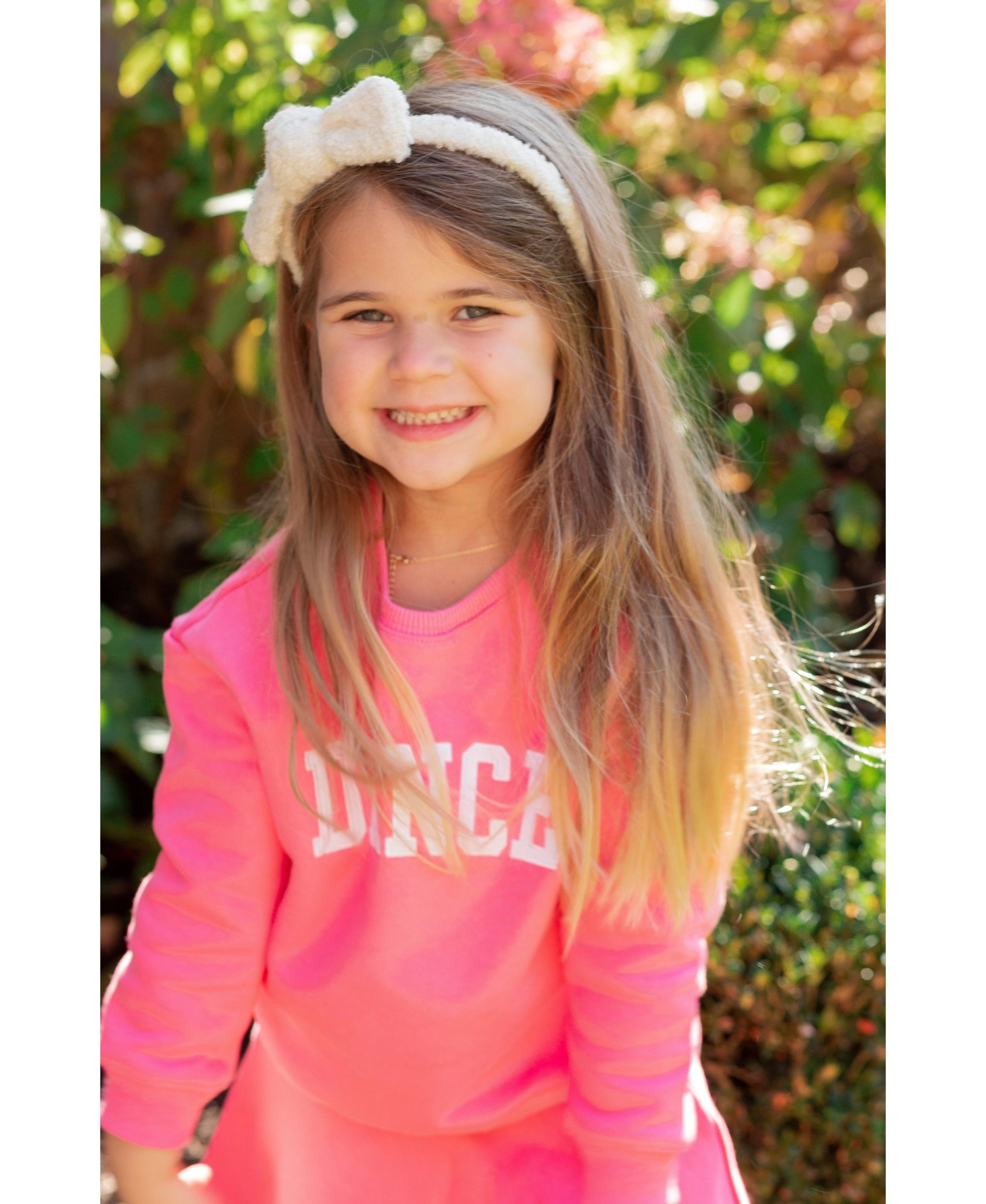 Girls' Boucle Bow Headband — Image 3