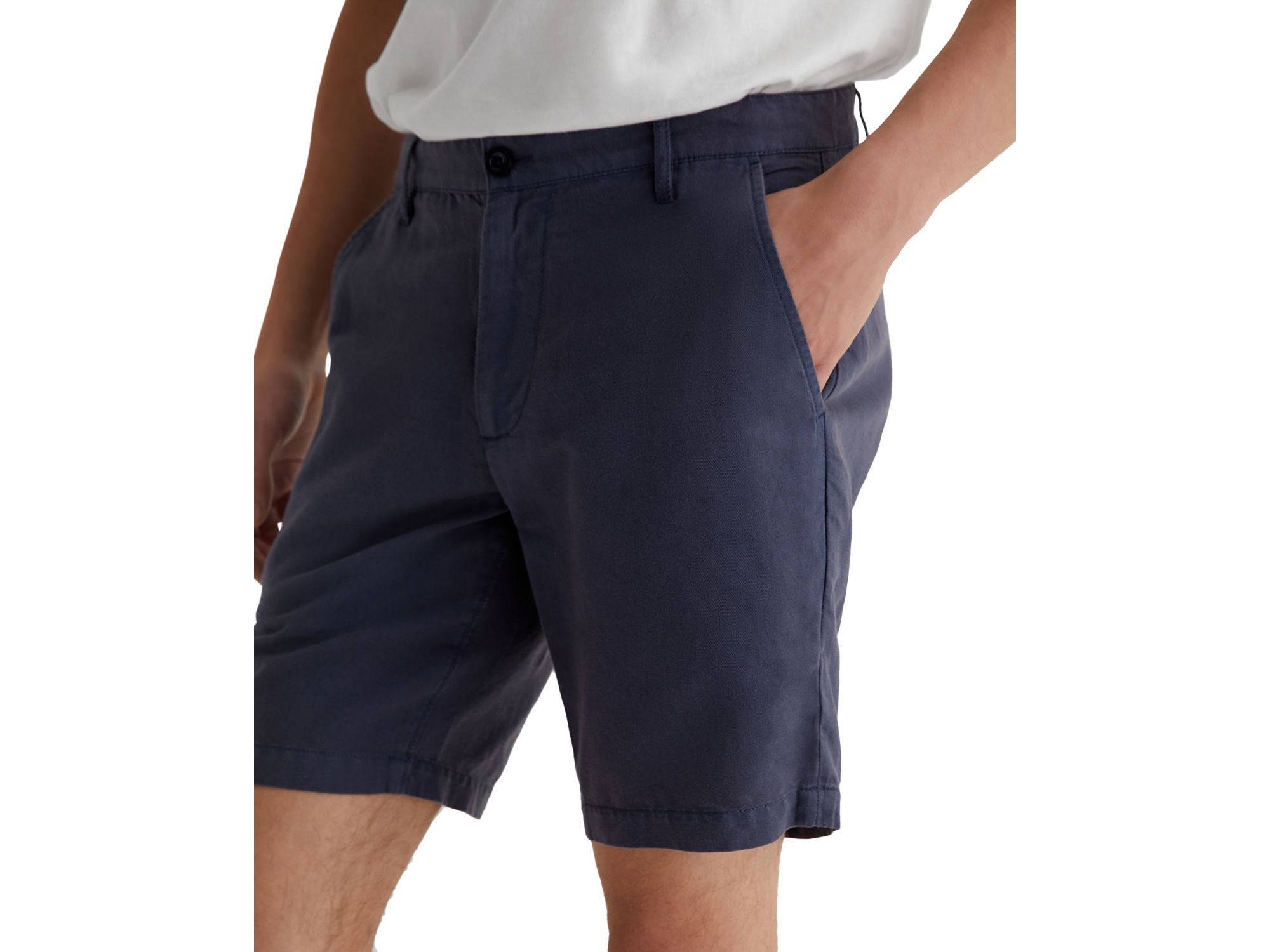 The Wanderer Slim Fit Linen Shorts — Image 3