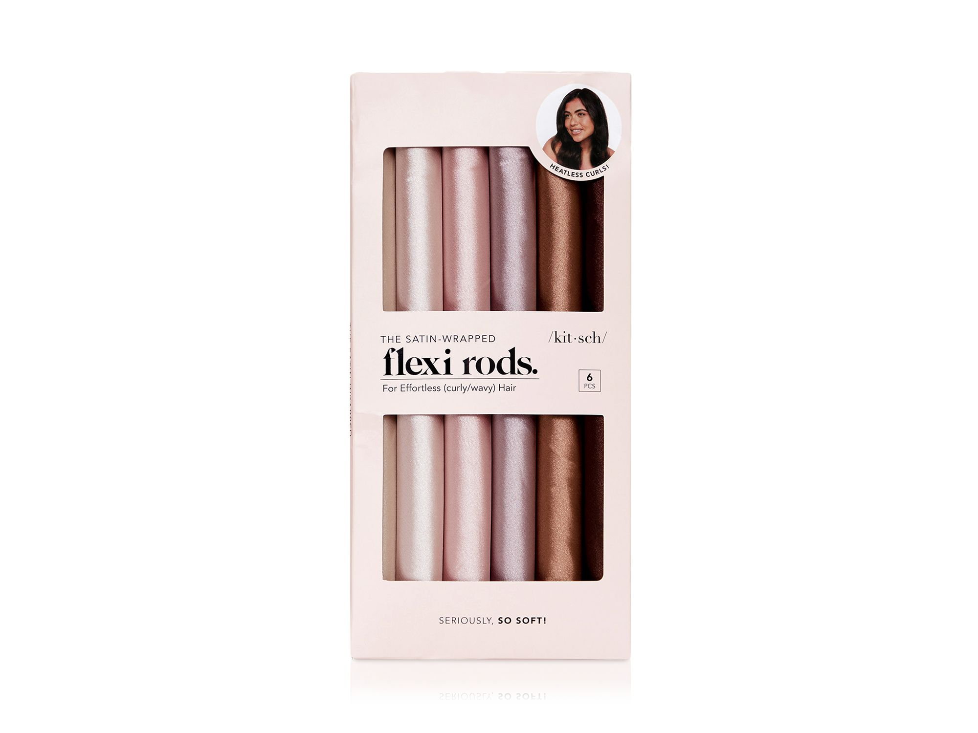 Satin Wrapped Flexi Rods, Set of 6 — Image 3