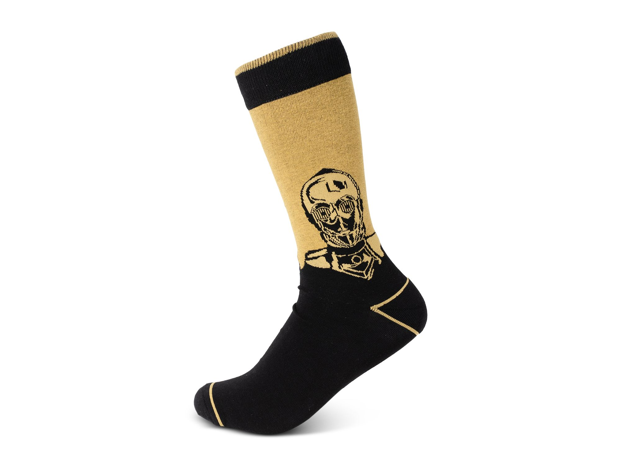 C-3PO Black Men's Socks — Image 3