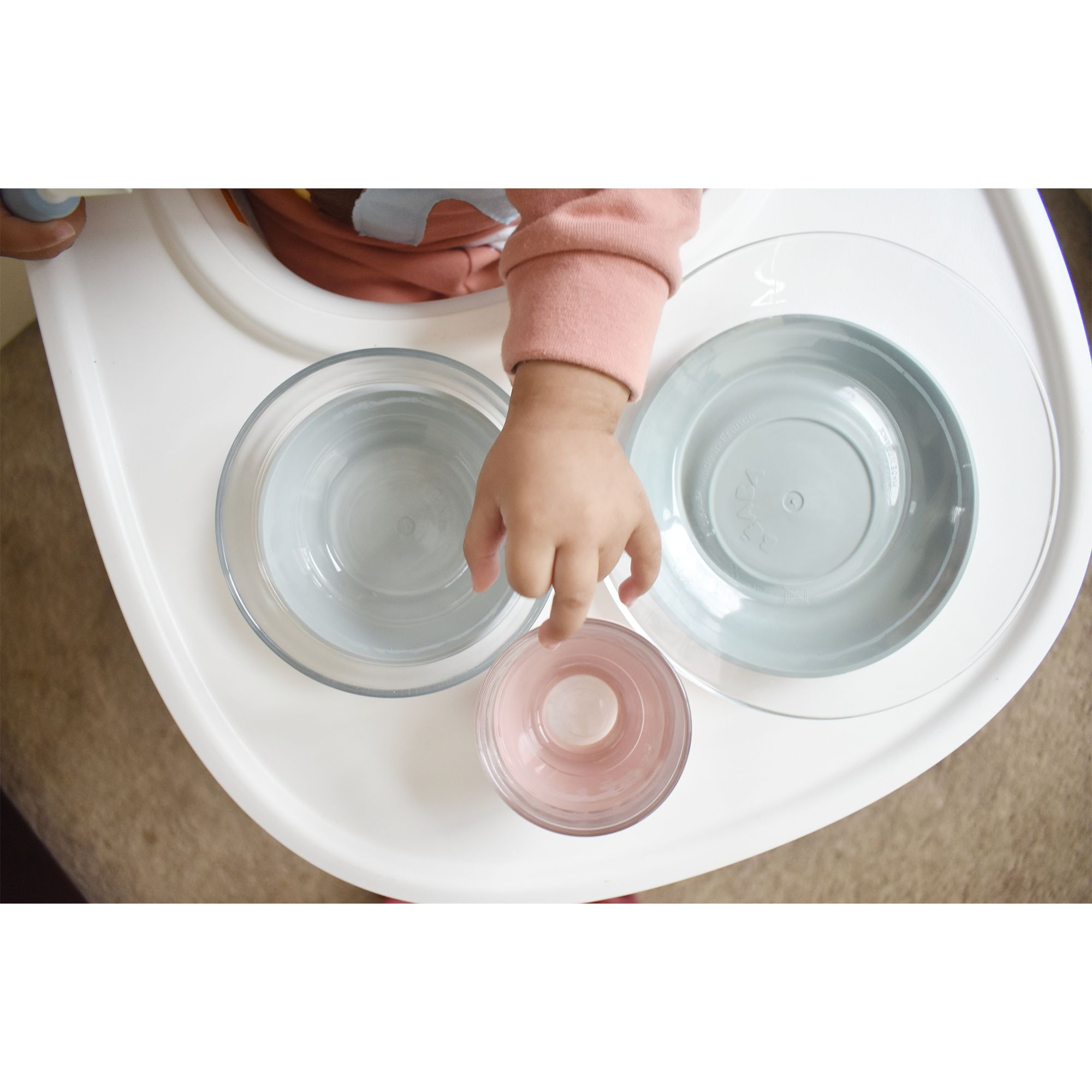 Three Piece Glass Meal Set — Image 5