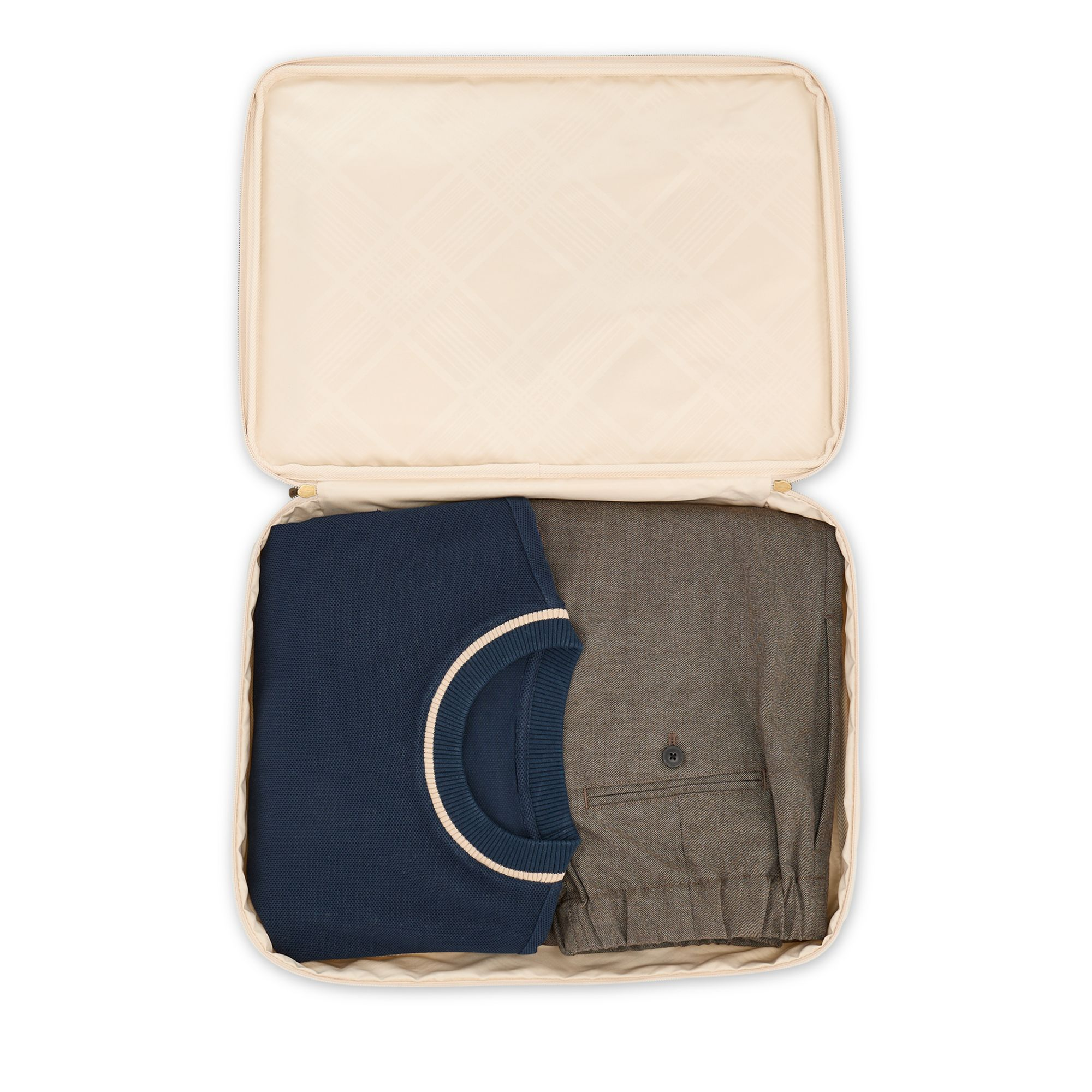 Tweed Collection Expandable Spinner Suitcase — Image 9
