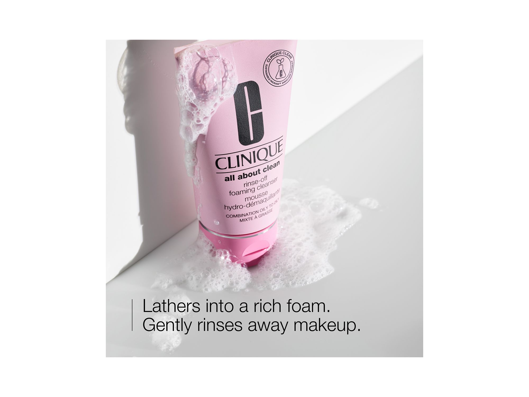Jumbo All About Clean™ Rinse-Off Foaming Cleanser 8.4 oz. — Image 4