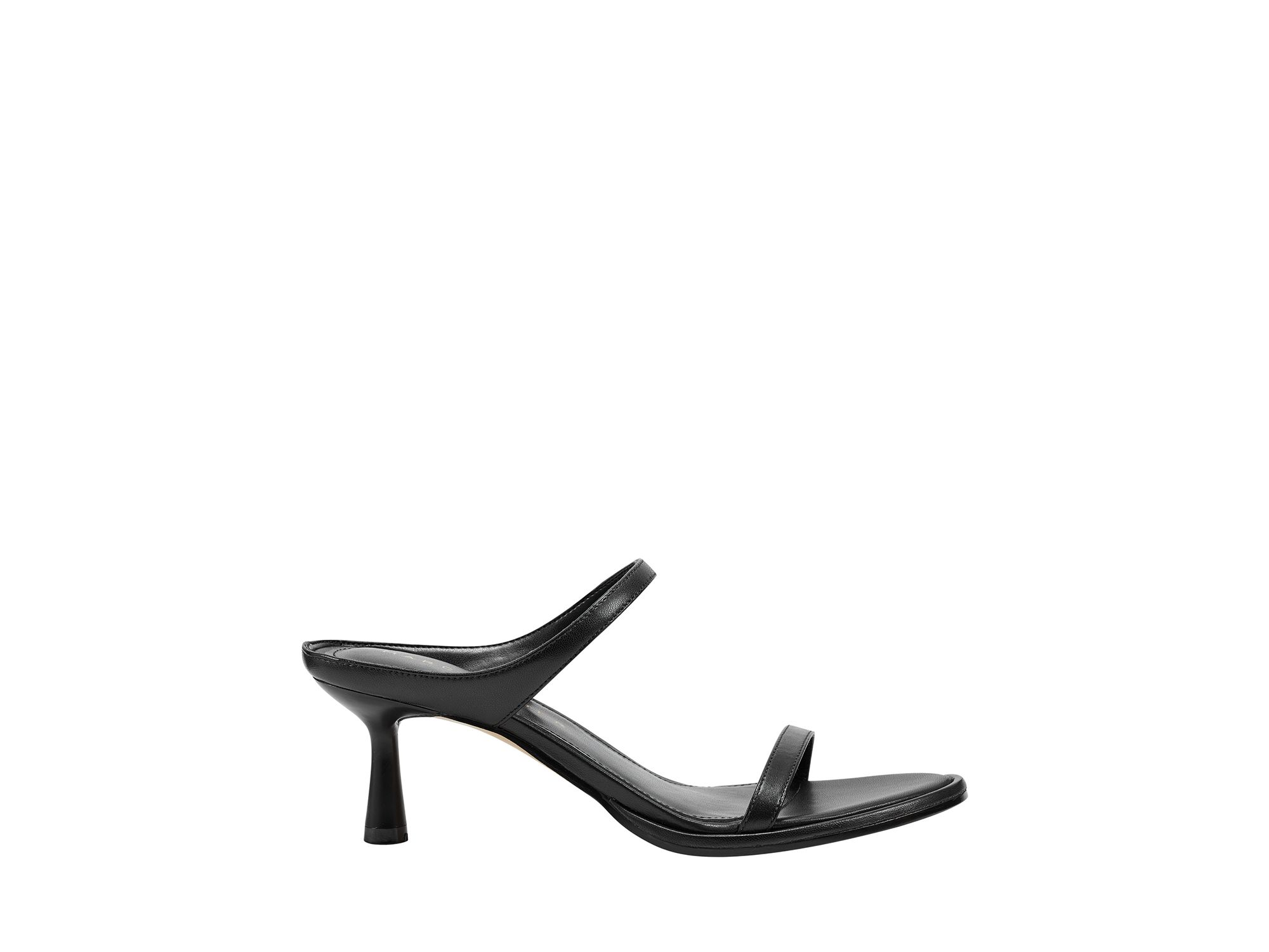 Women's Alonde Leather High Heel Slide Sandals — Image 4