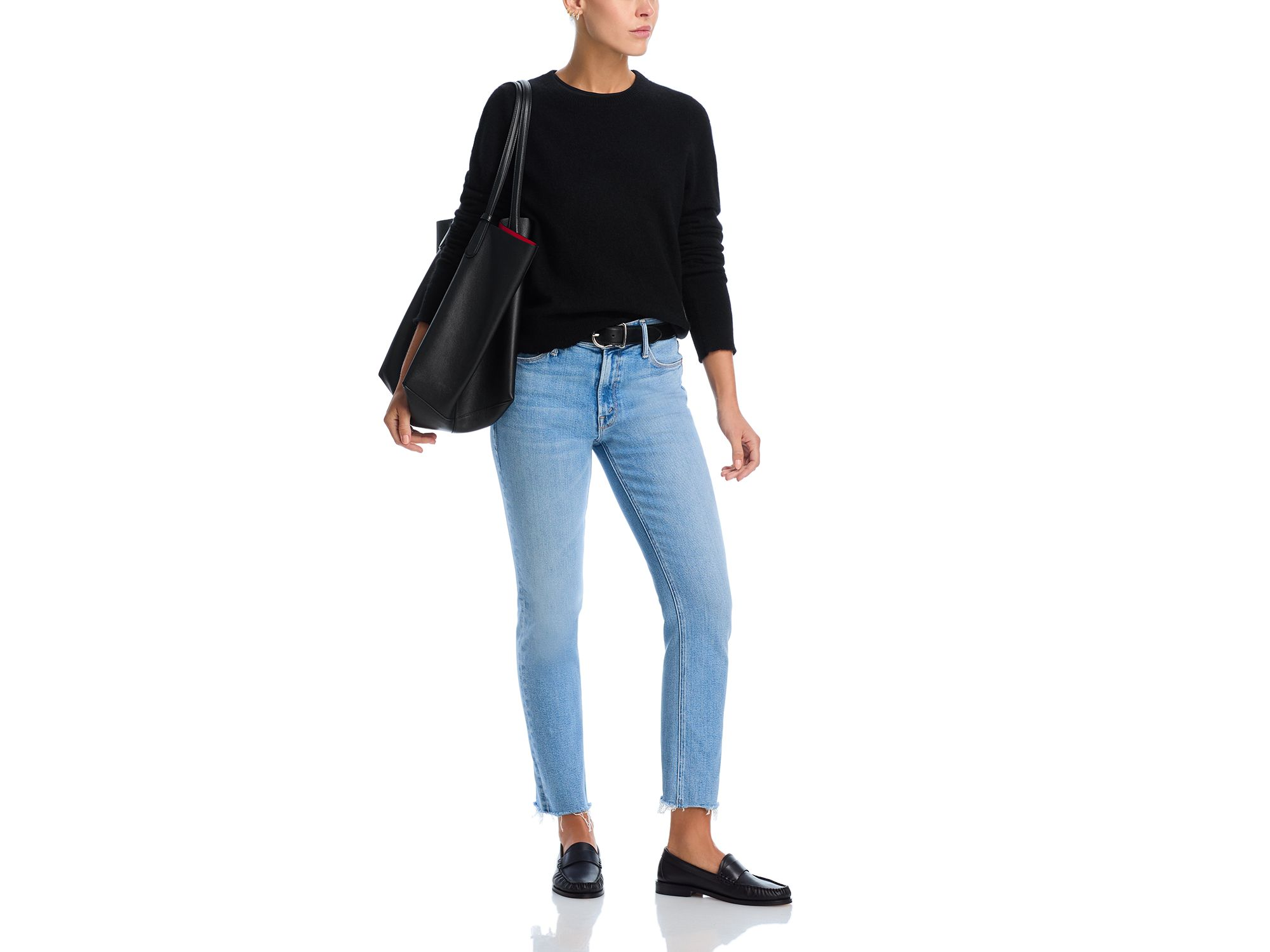 Lil Mid Rise Dazzler Ankle Jeans in Blessing In Disguise — Image 7