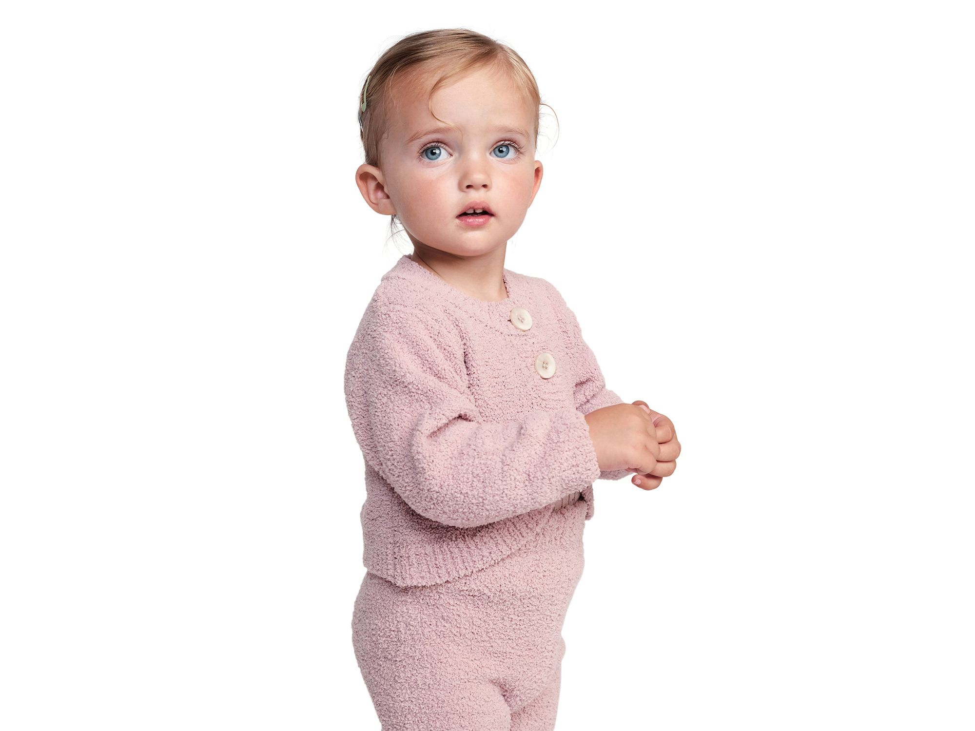 Girls' Fuzzy Leggings - Baby, Little Kid — Image 3
