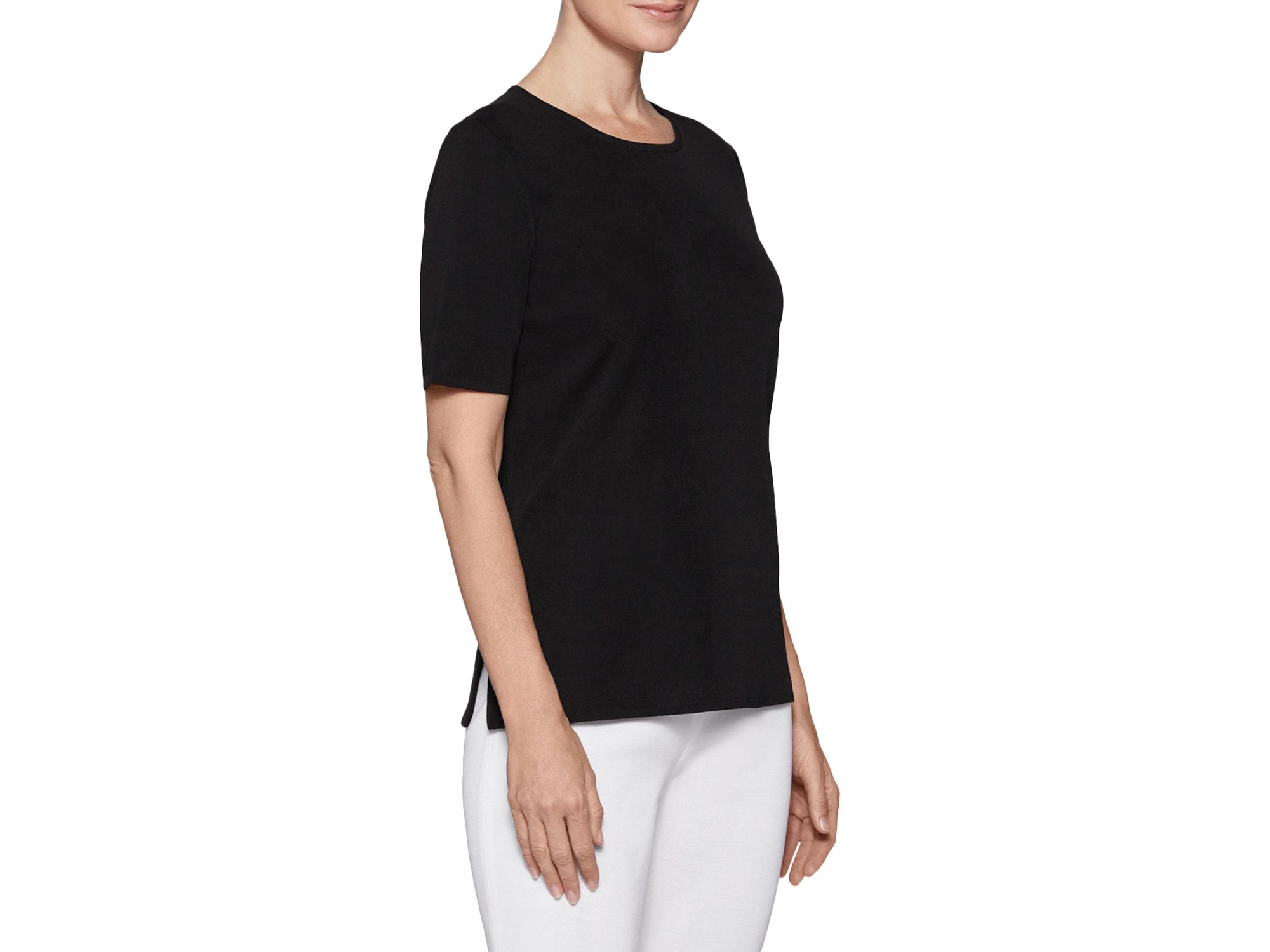 Jewel Neck Tee — Image 3