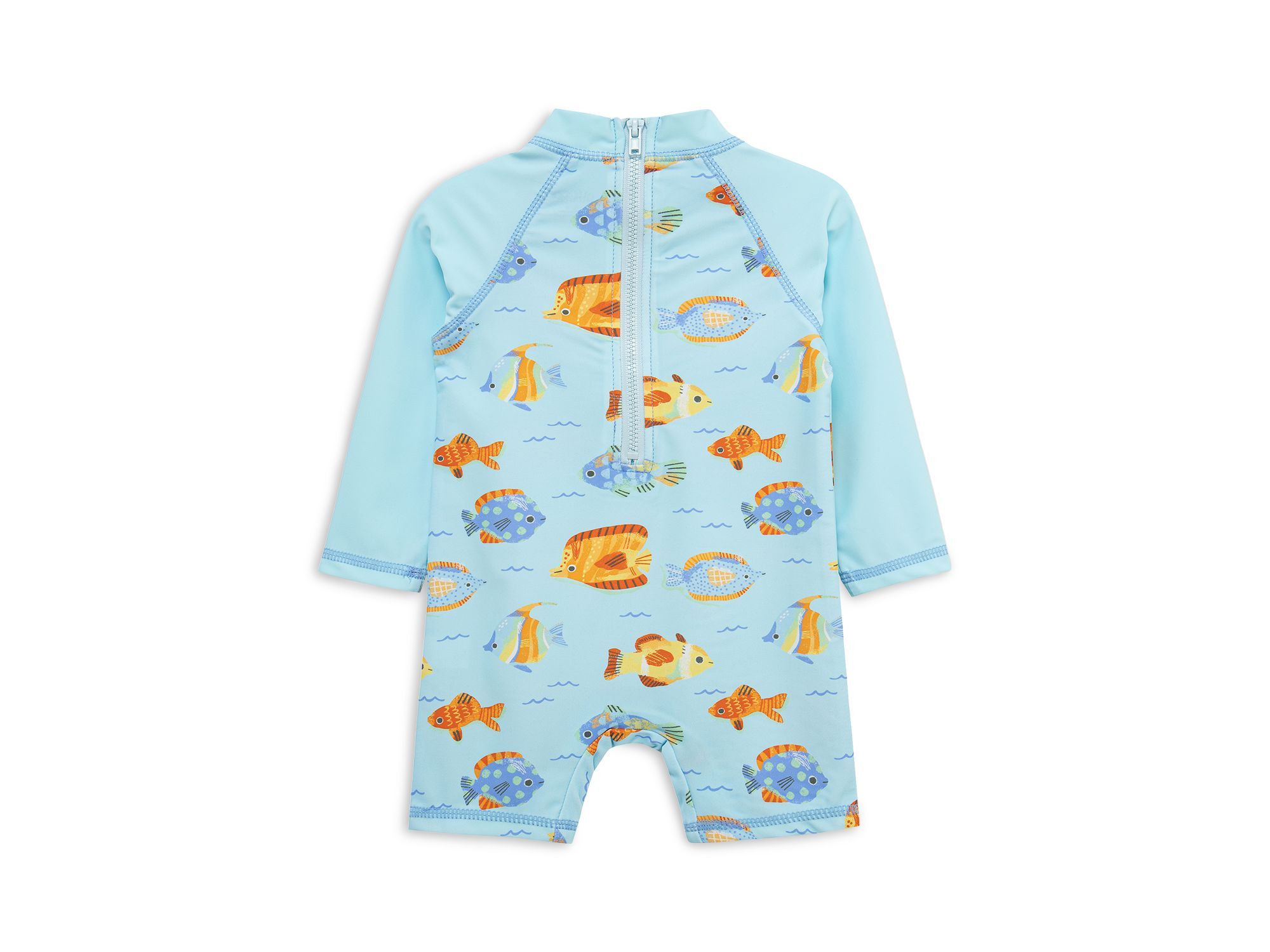 Boys' Fish Long Sleeve Rash Guard - Baby — Image 3