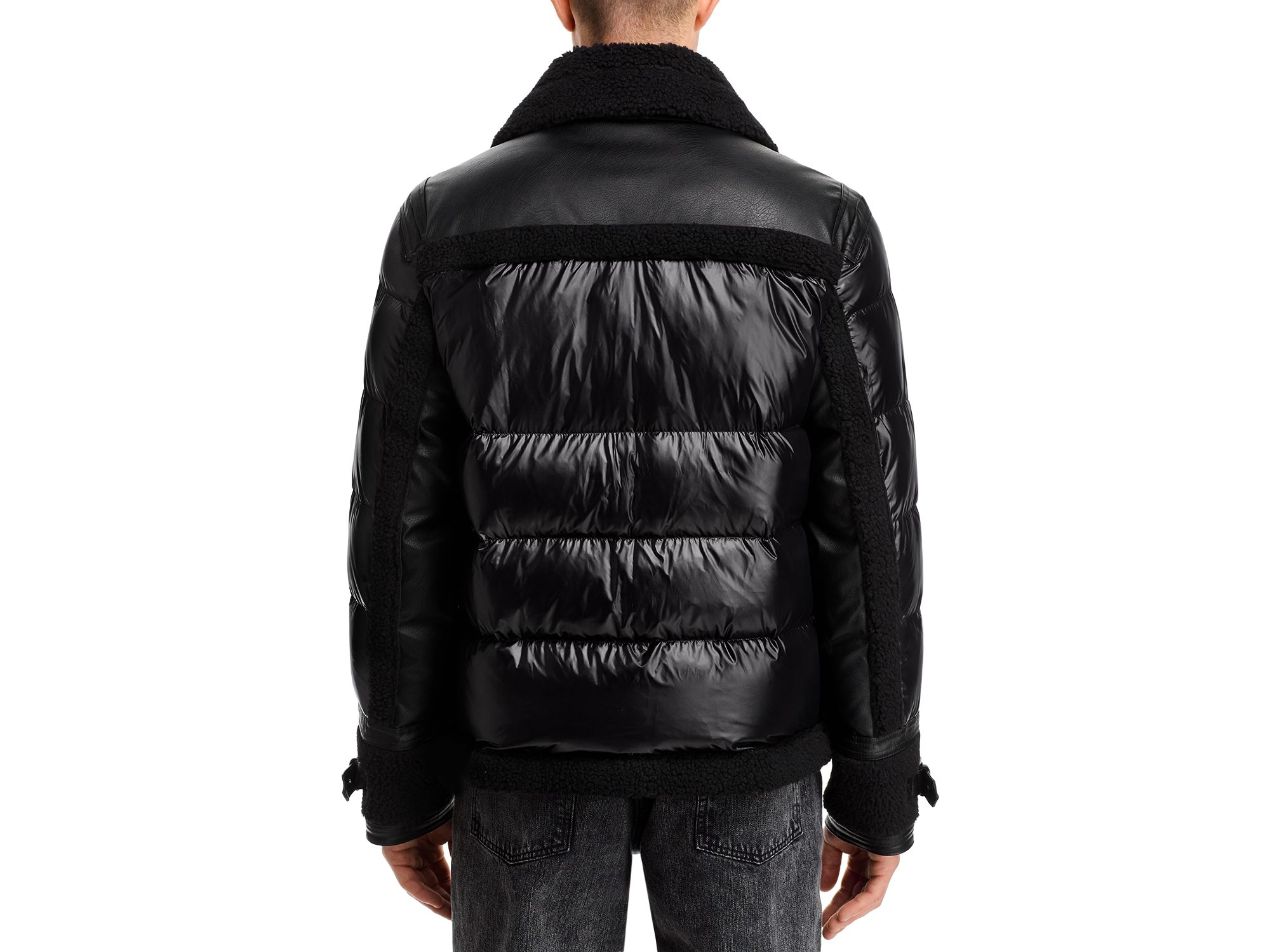 Faux Leather Jacket — Image 5