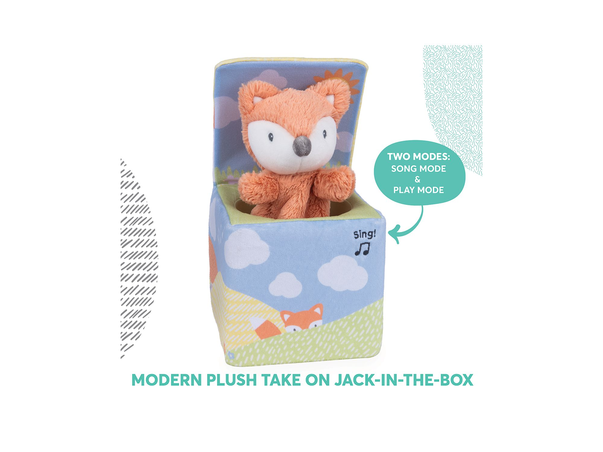 Baby GUND Fox in a Box Animated Plush Activity Toy - Ages 0+ — Image 5