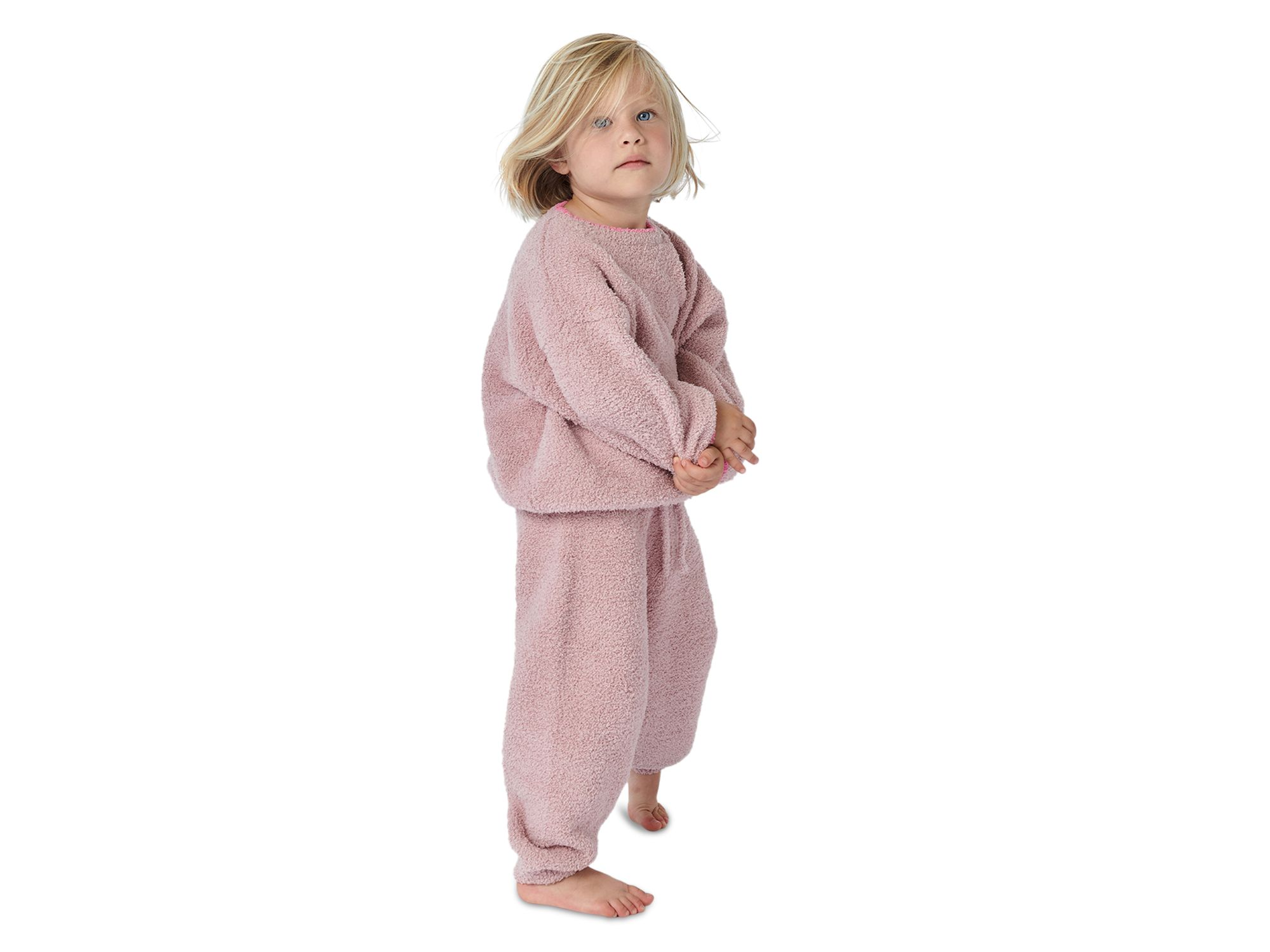 Unisex Fuzzy Boxy Lounge Pants - Baby, Little Kid — Image 14