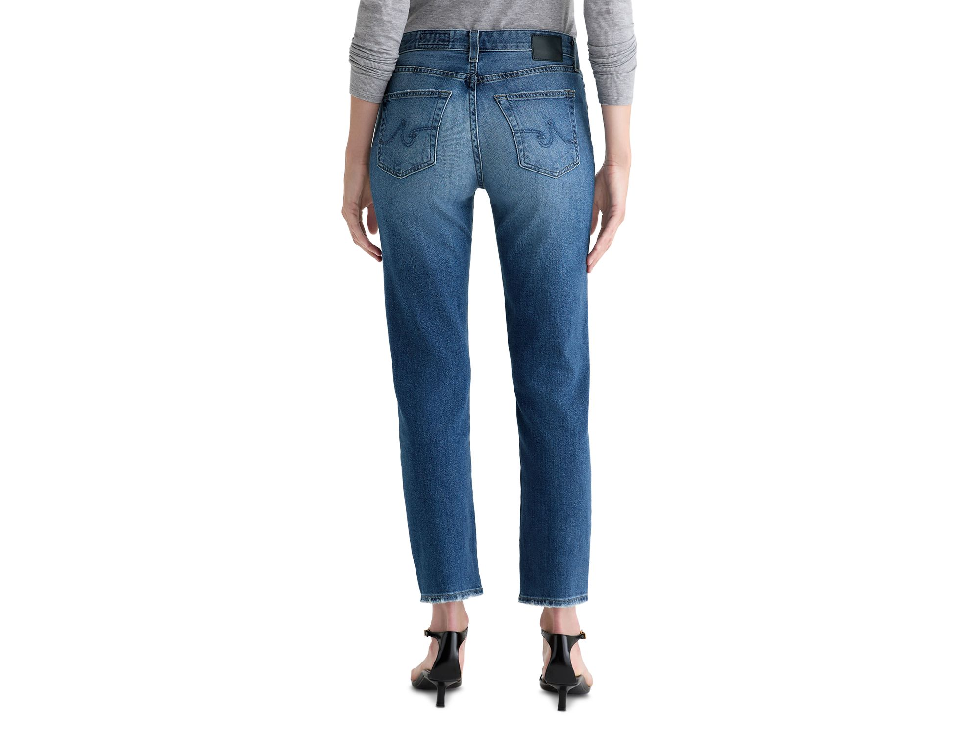Ex Boyfriend Slouchy High Rise Slim Jeans in Headline — Image 5