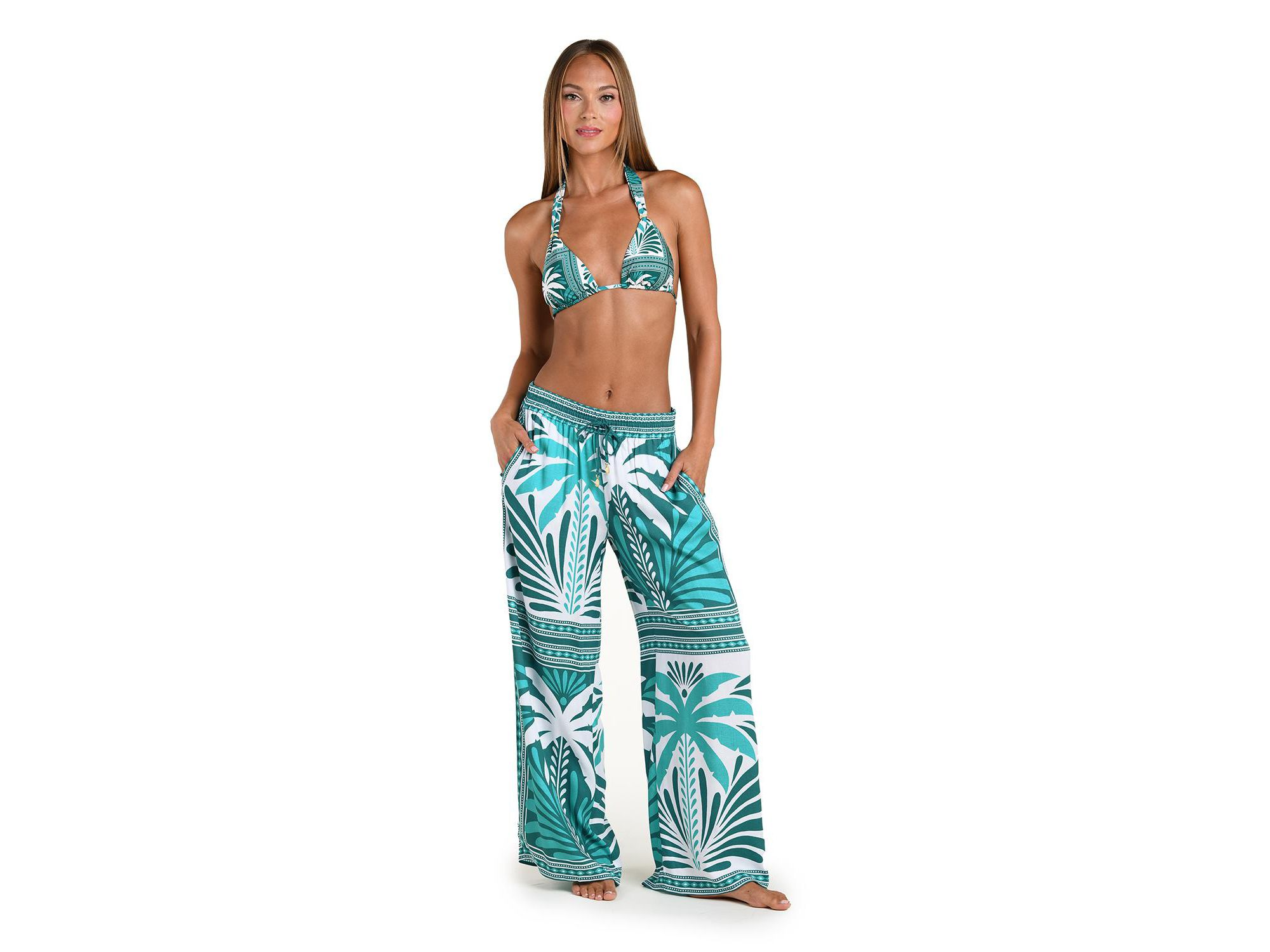 Patchwork Palms Beach Pant — Image 4
