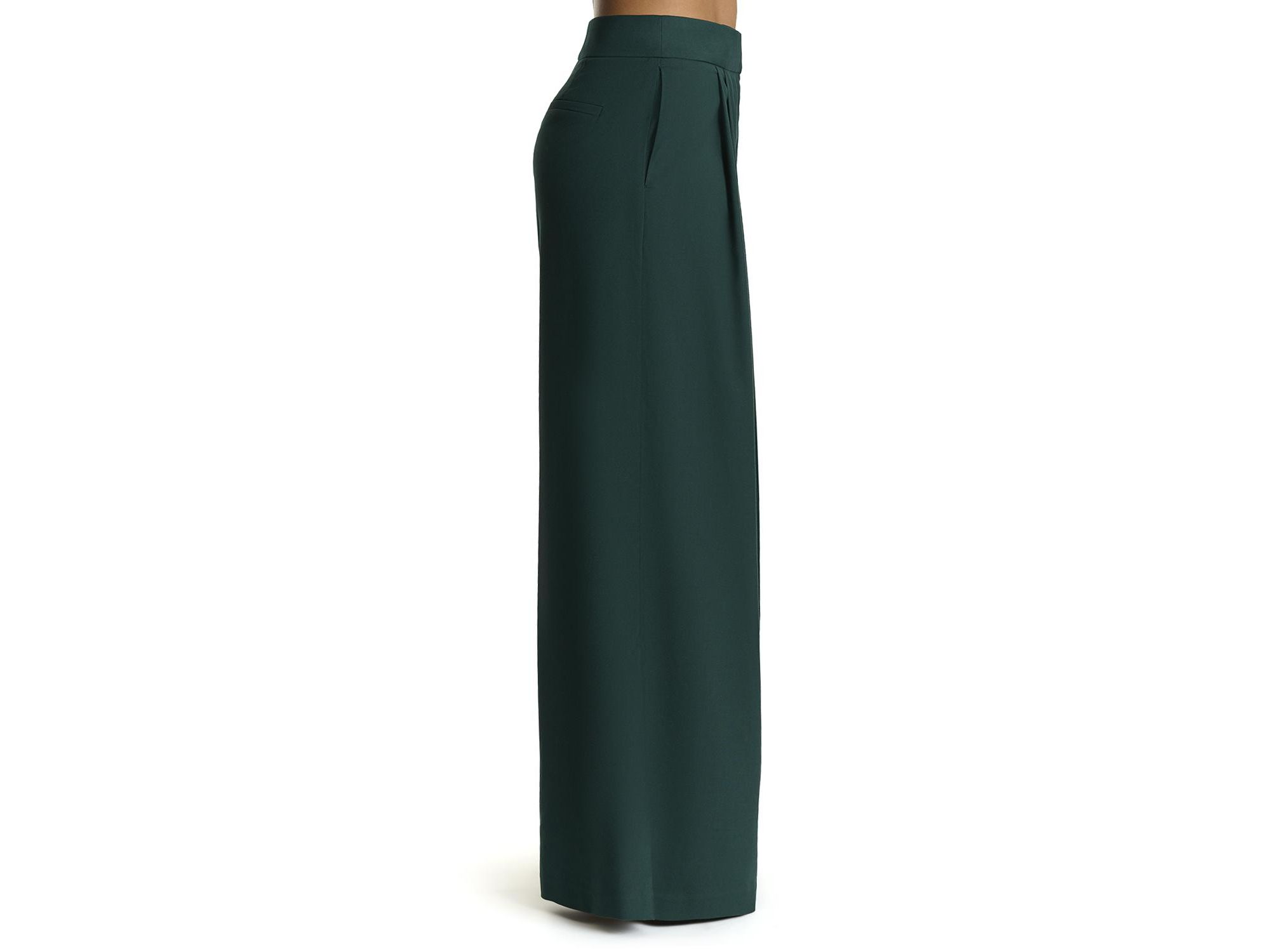 Suiting Pleated Wide-Leg Pant — Image 4