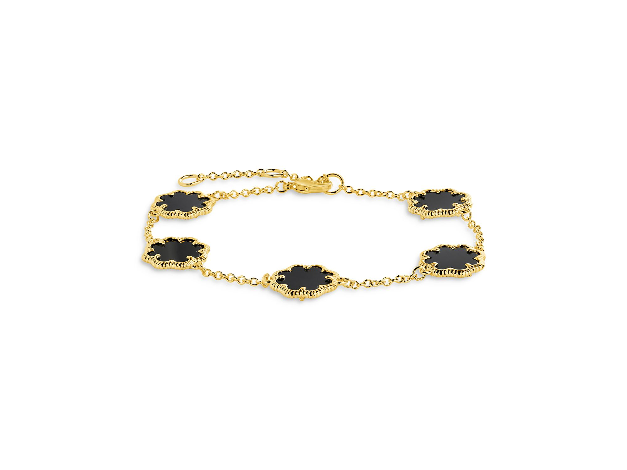 Rose Petal Station Bracelet — Image 4