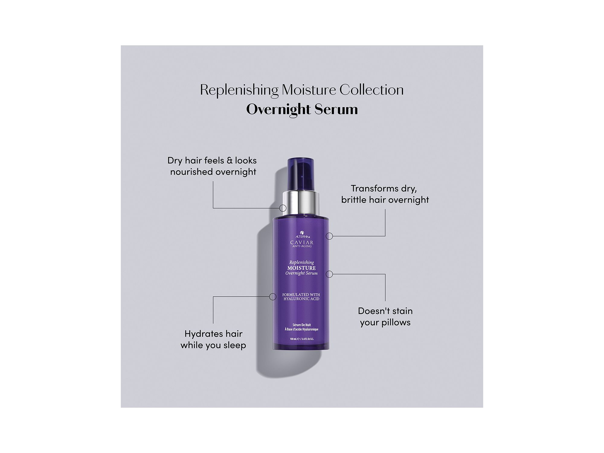 Caviar Replenishing Moisture Overnight Serum 3.4 oz. — Image 7