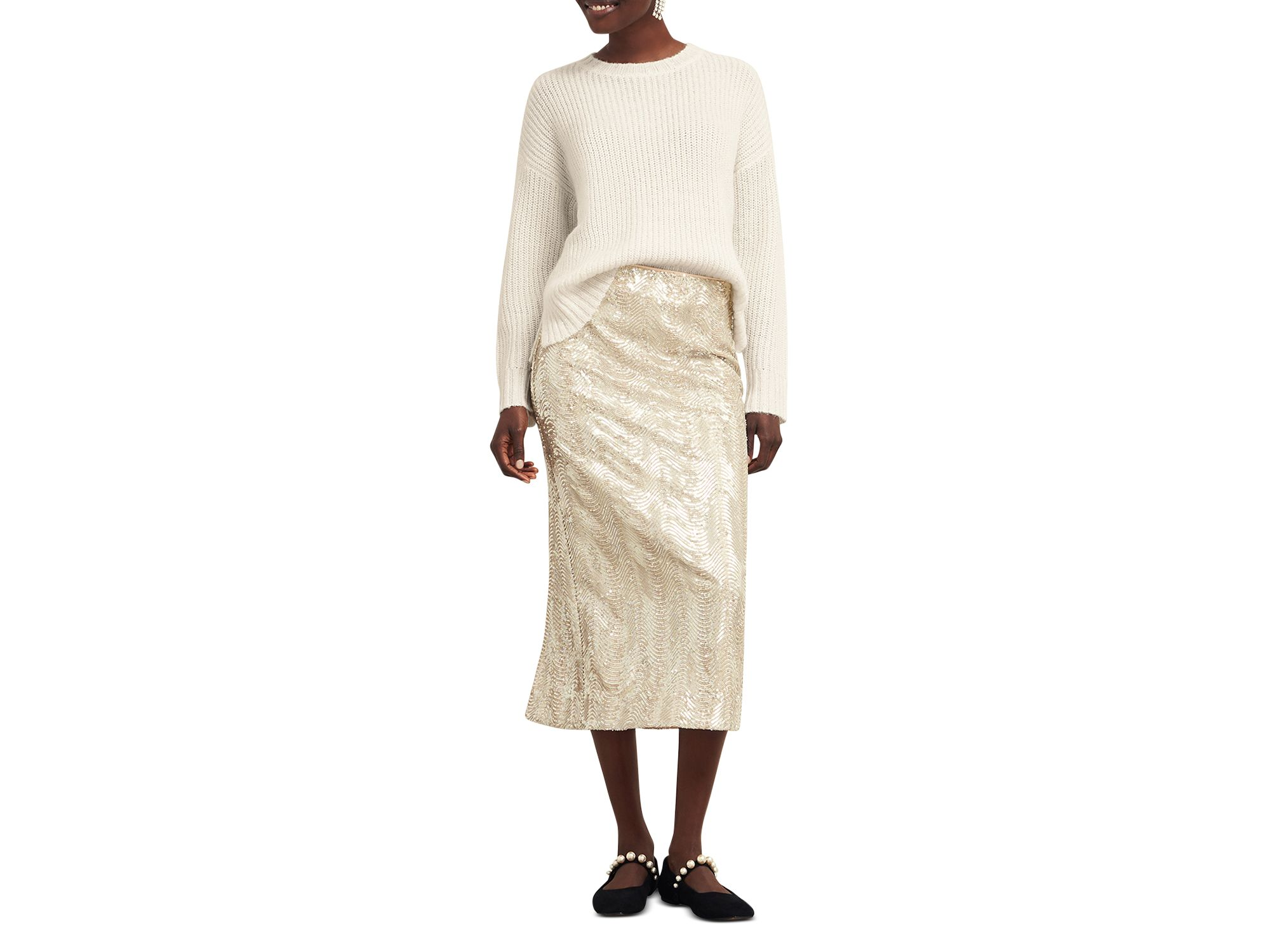 Marsha Sequined Sweater — Image 7