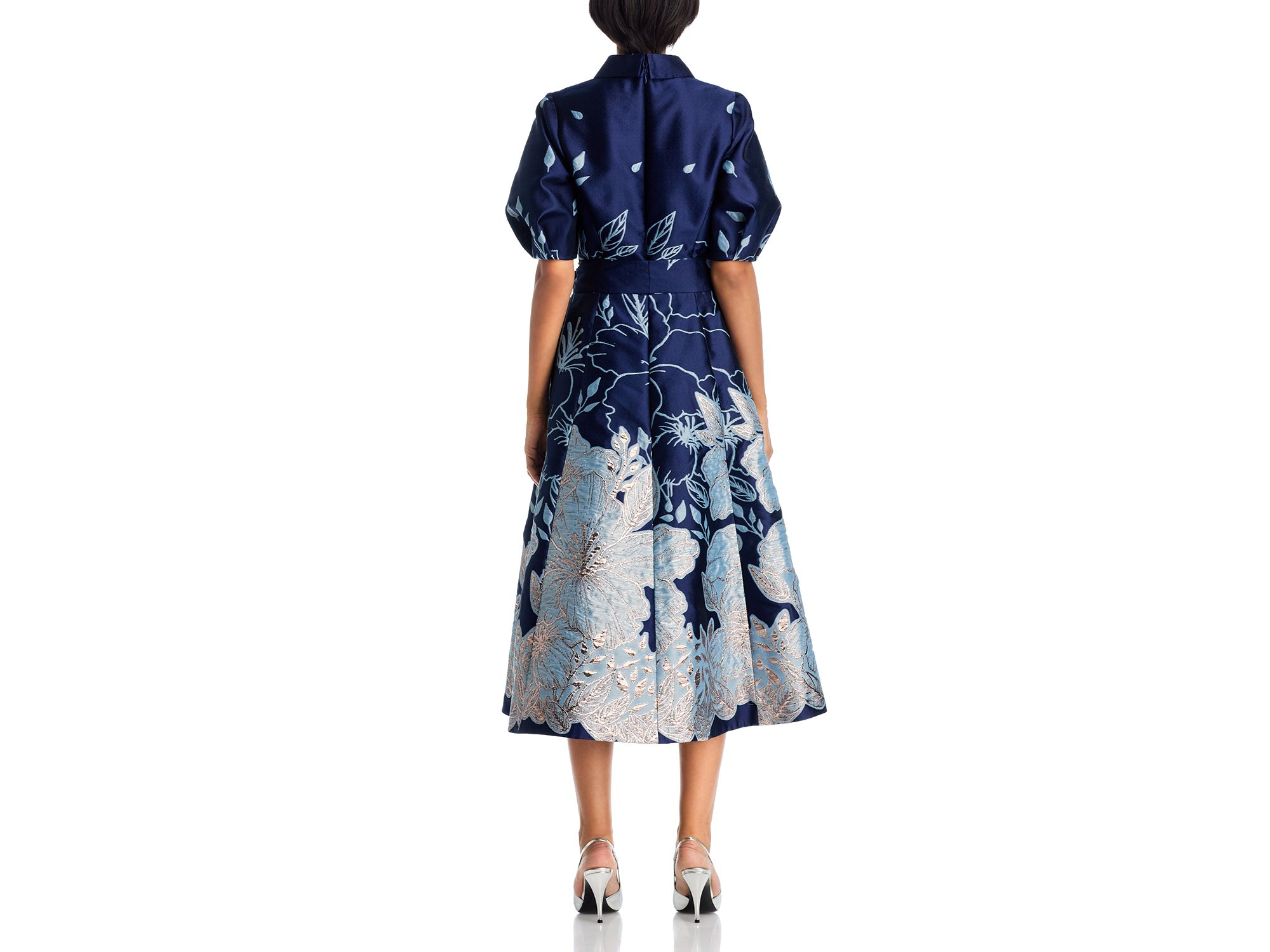 Jacquard Midi Dress — Image 4