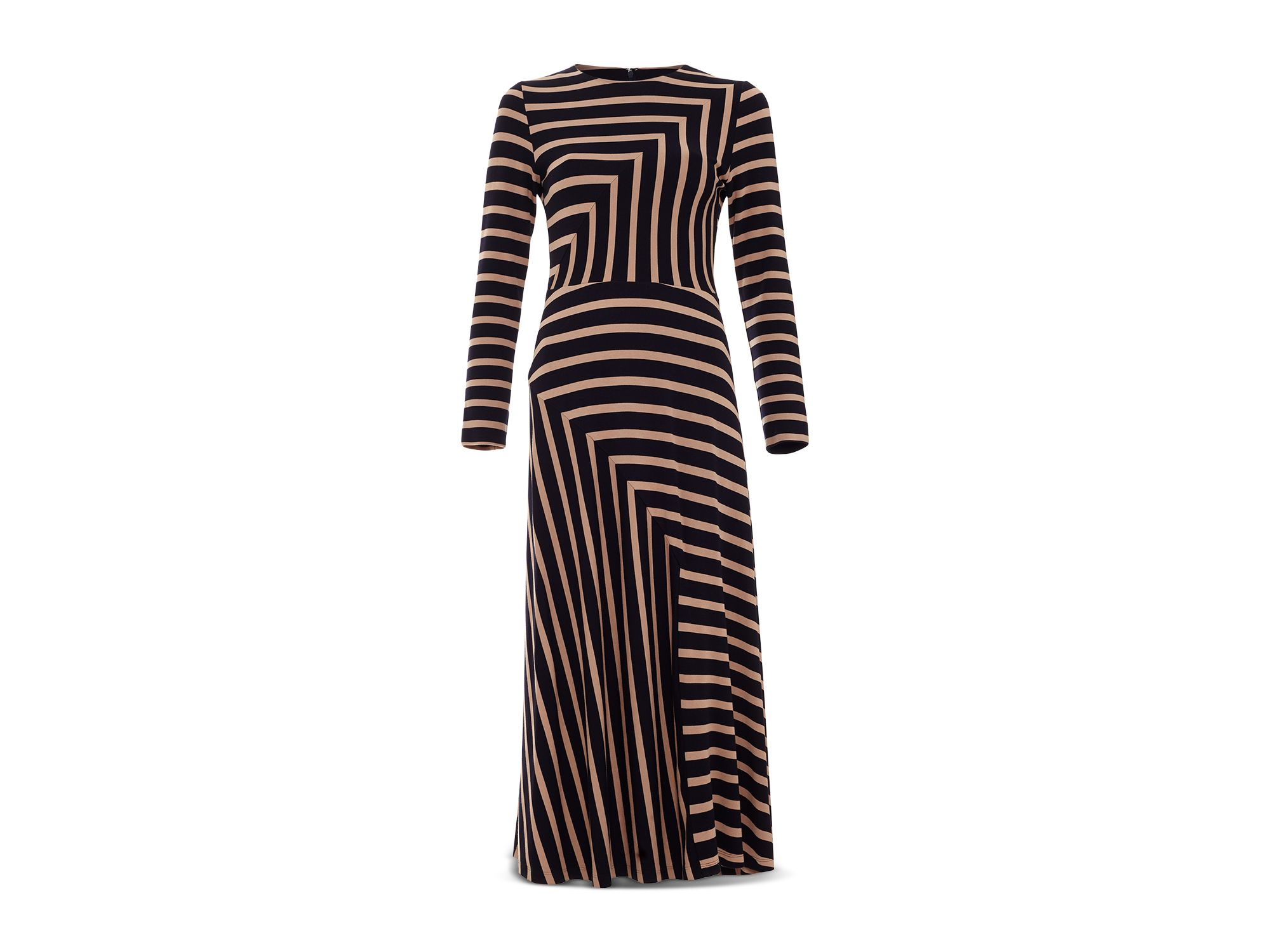 Mia Striped Midi Dress — Image 7