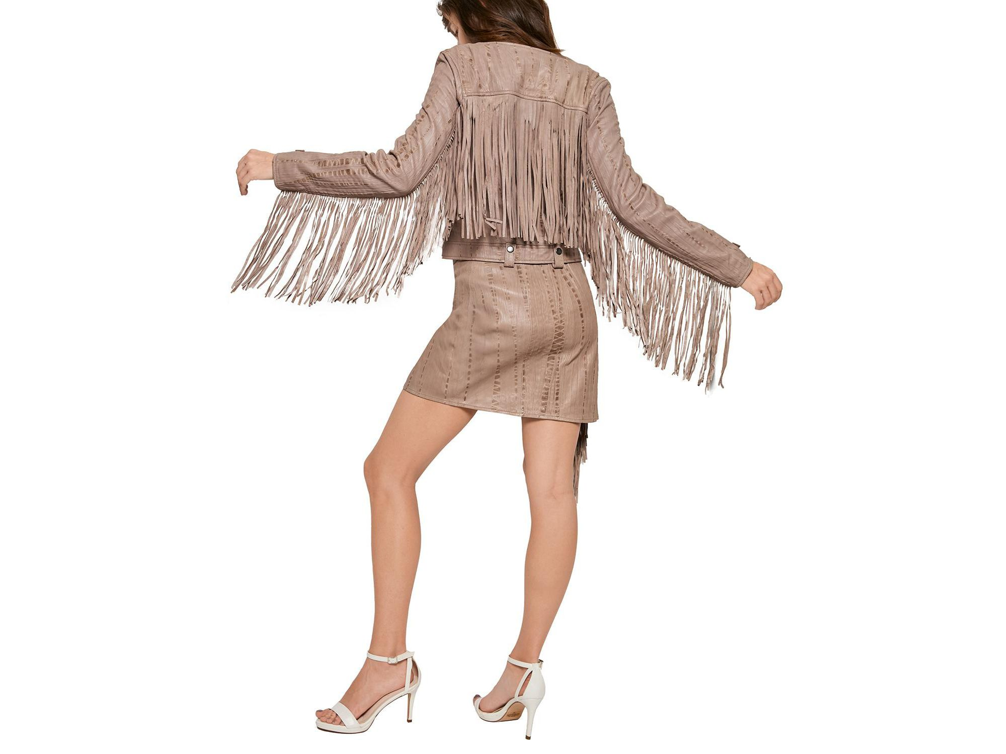 One Love Fringe Moto Jacket — Image 3
