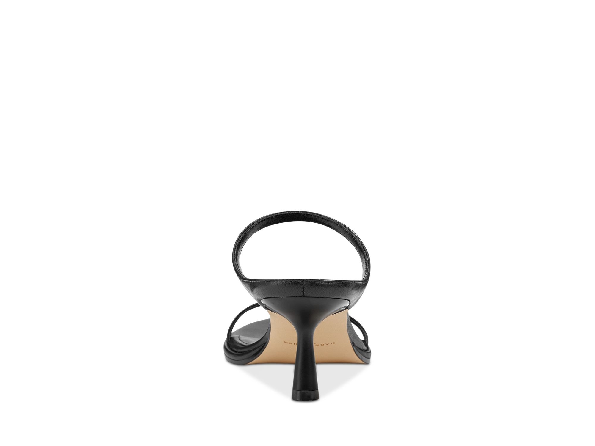 Women's Alonde Leather High Heel Slide Sandals — Image 5