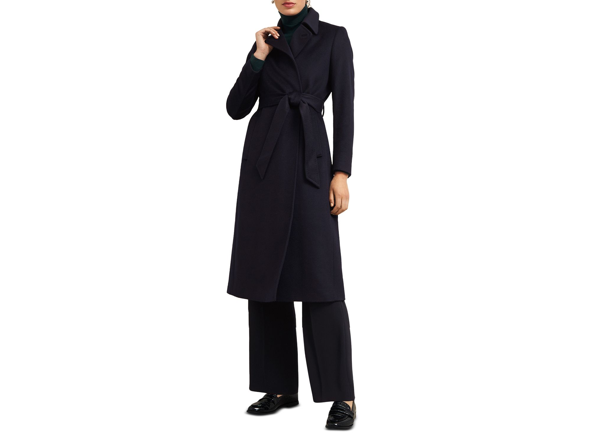 Livia Wool Belted Coat — Image 7