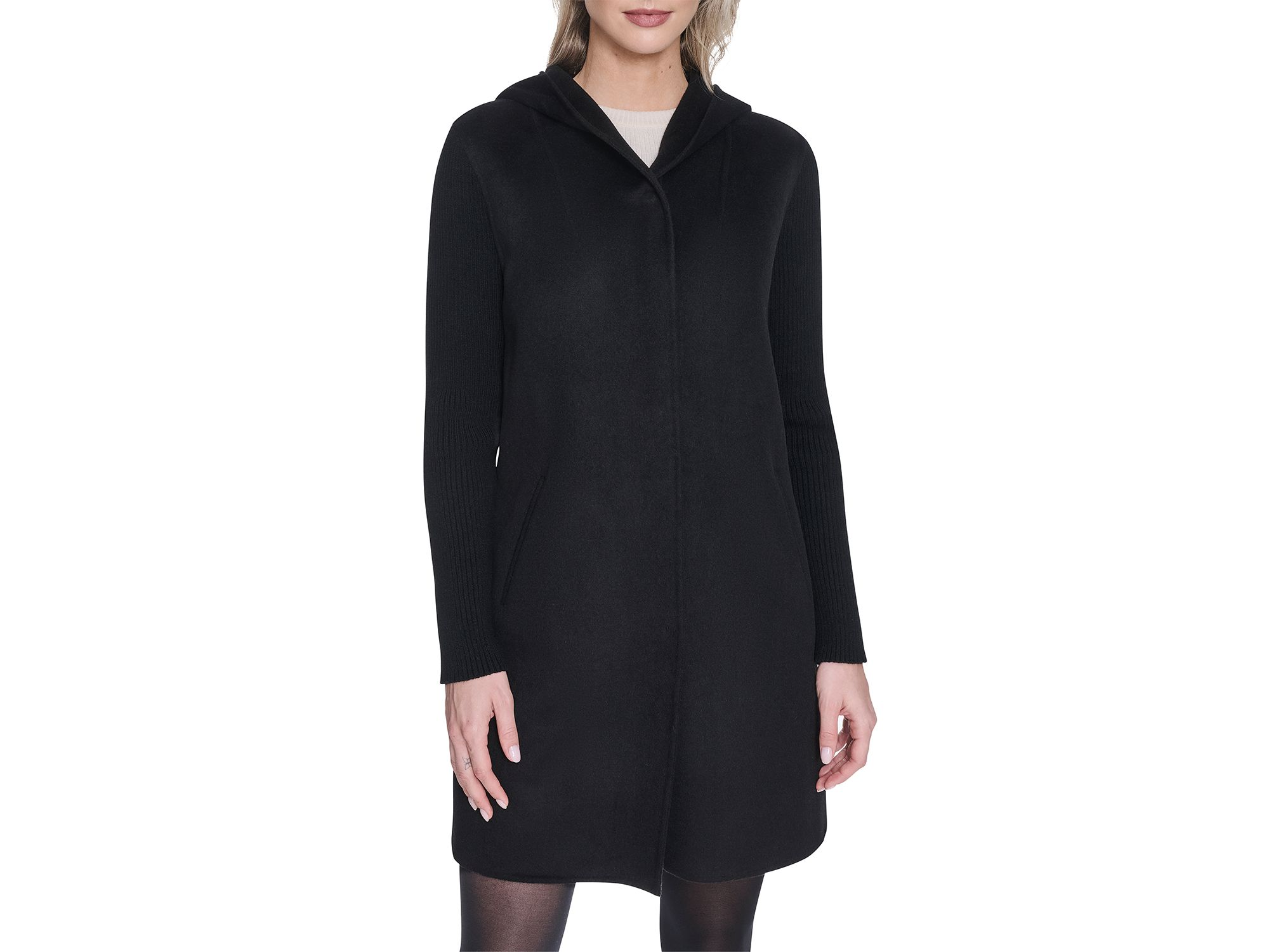 Hooded Double Face Coat — Image 4