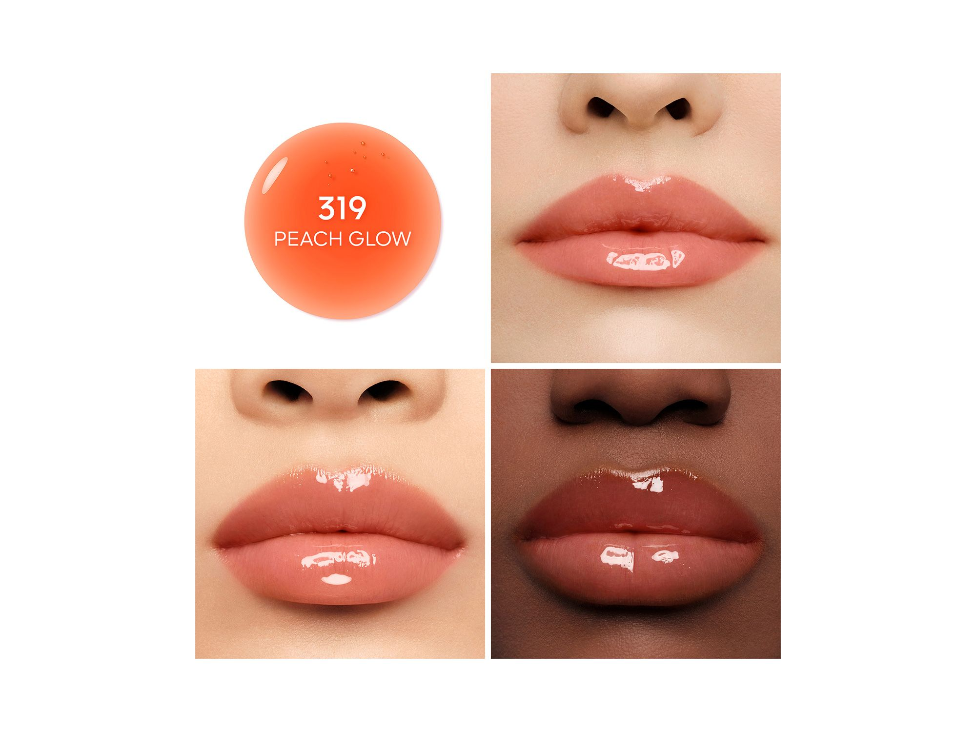 KissKiss Bee Glow Hydrating Tinted Lip Oil 0.3 oz. — Image 13