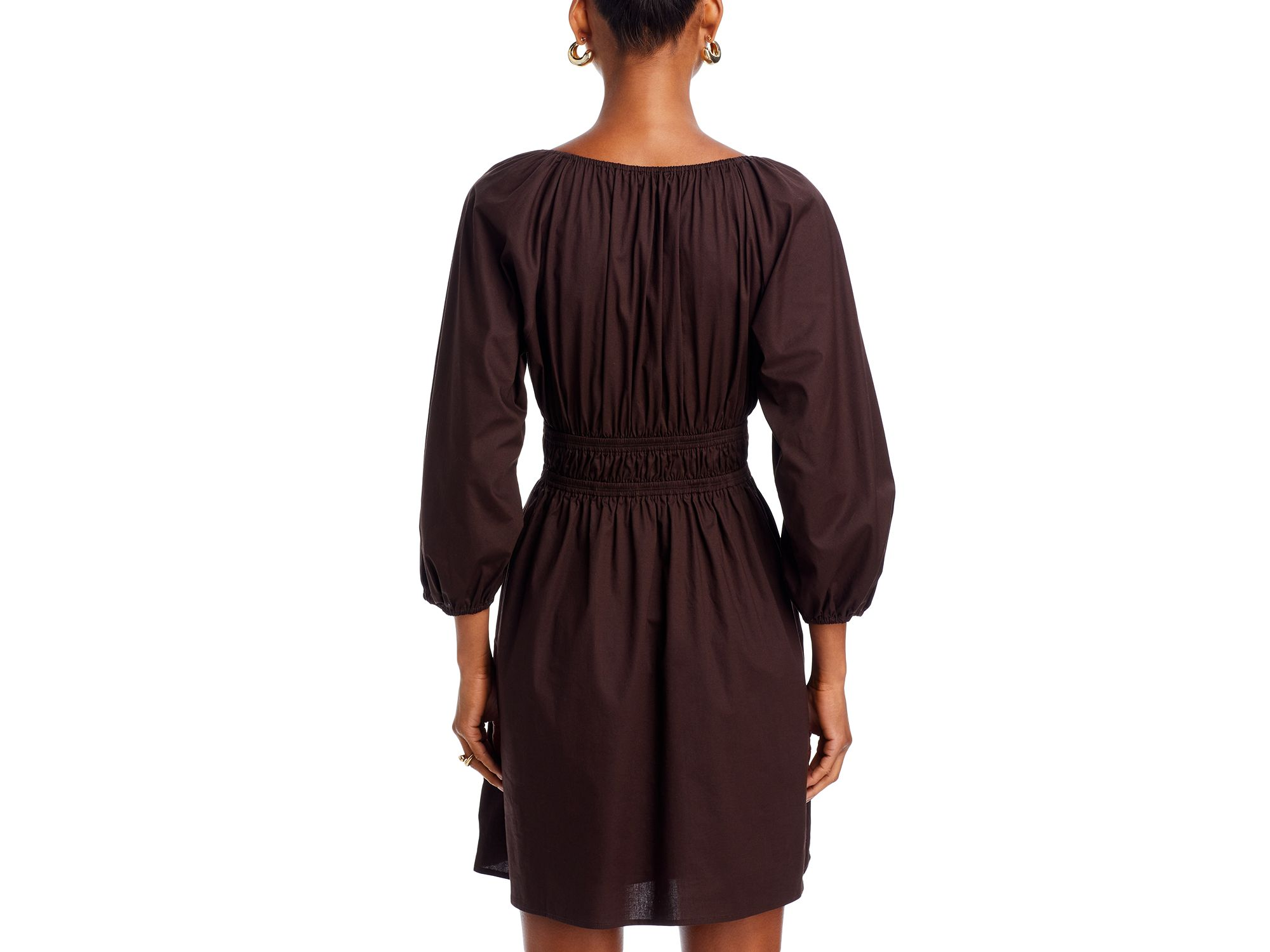 Leighton Poplin Mini Dress — Image 5
