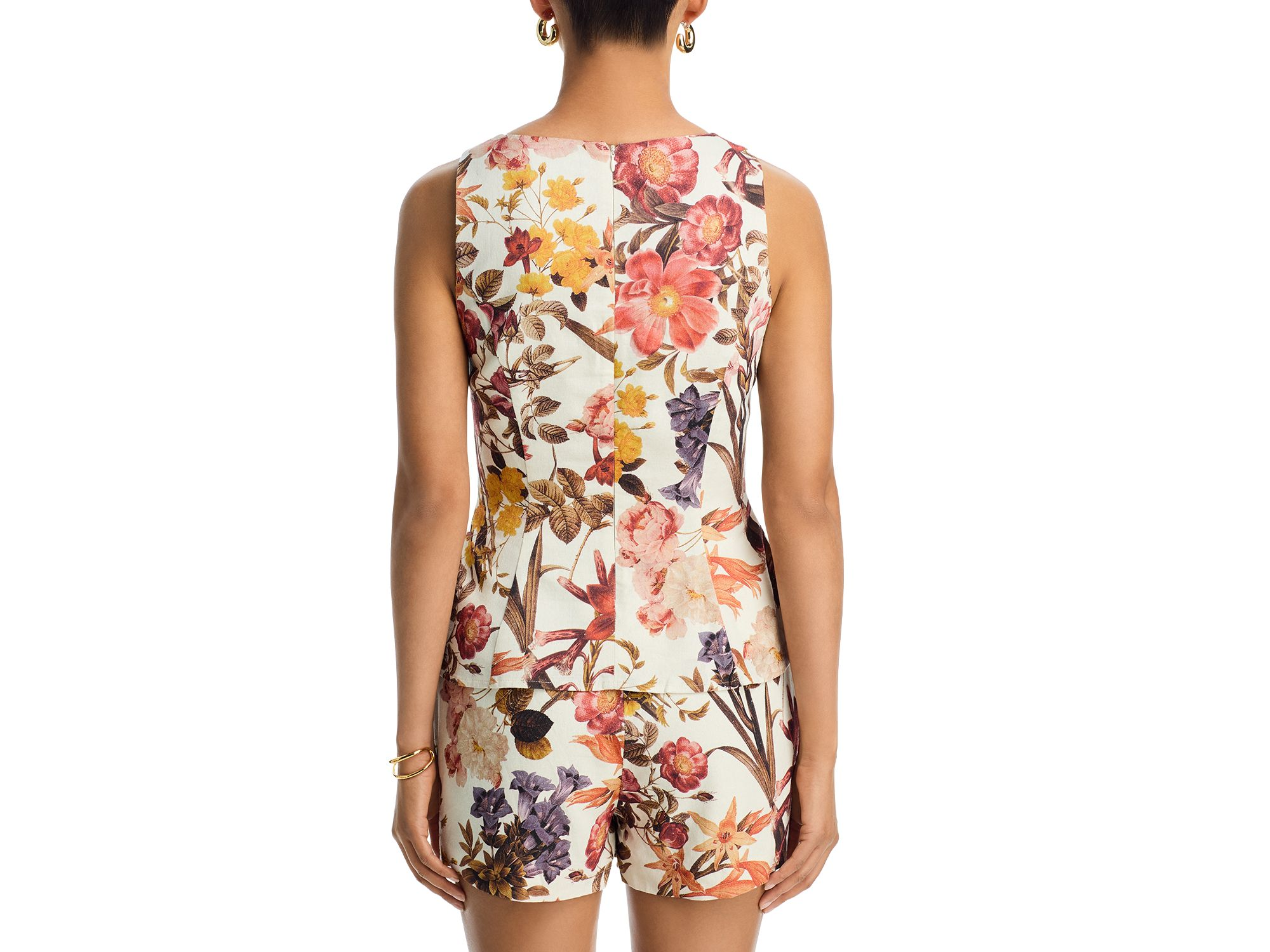 Floral Sleeveless Top - Exclusive — Image 3