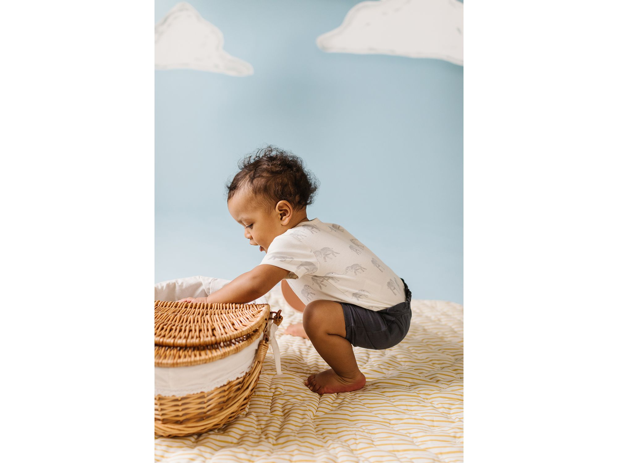 Unisex Garment Dyed Bloomer Shorts - Baby — Image 4