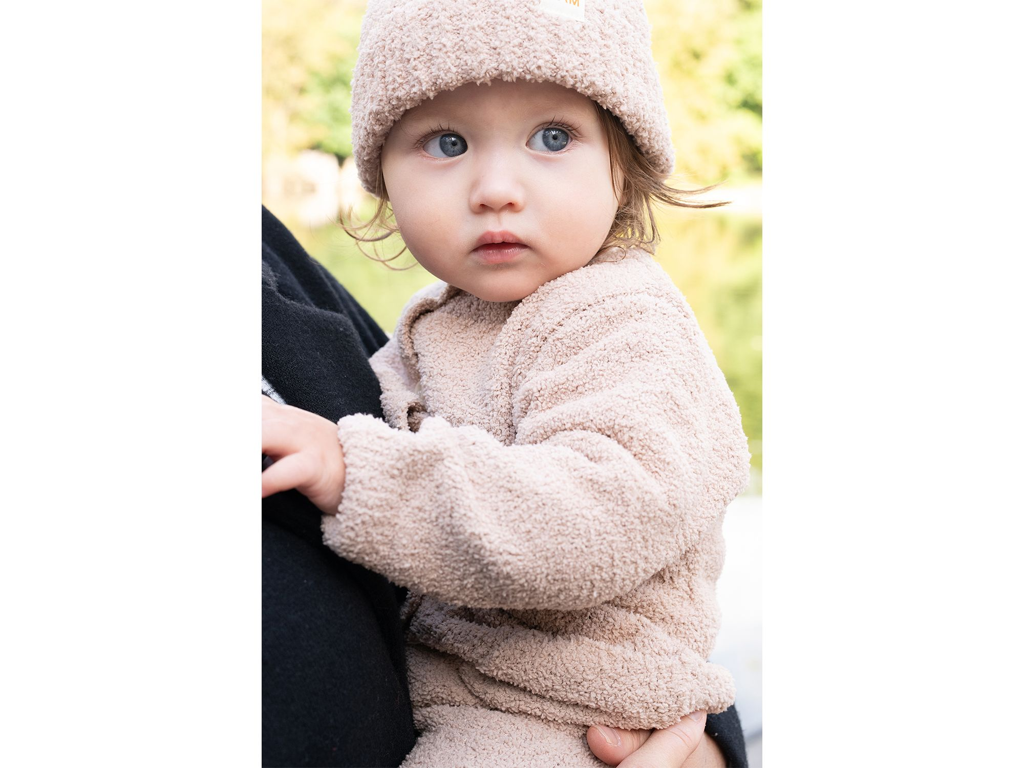 Unisex Fuzzy Long Sleeve Jumpsuit - Baby — Image 4