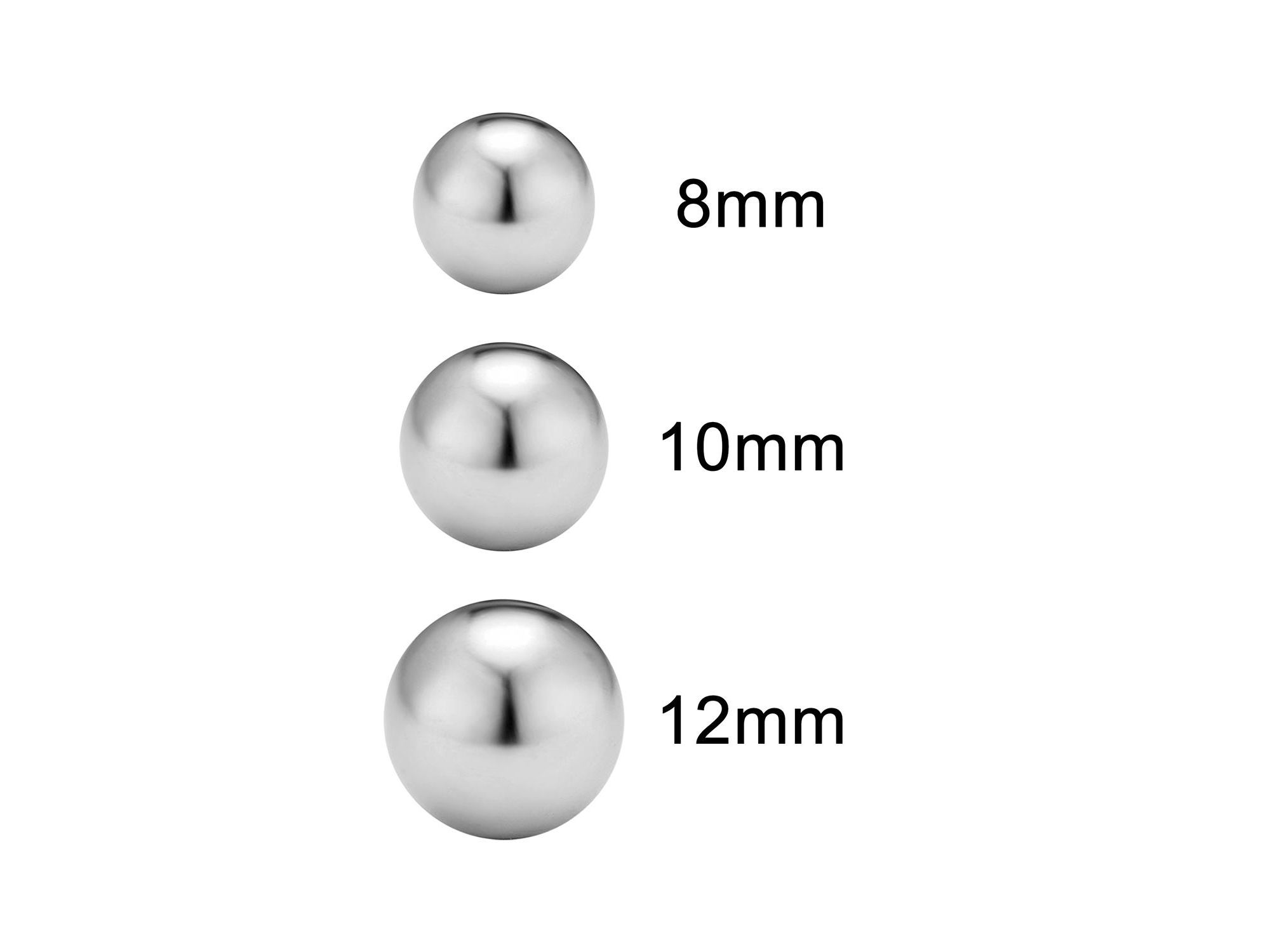 Sterling Belle of the Ball Studs — Image 5