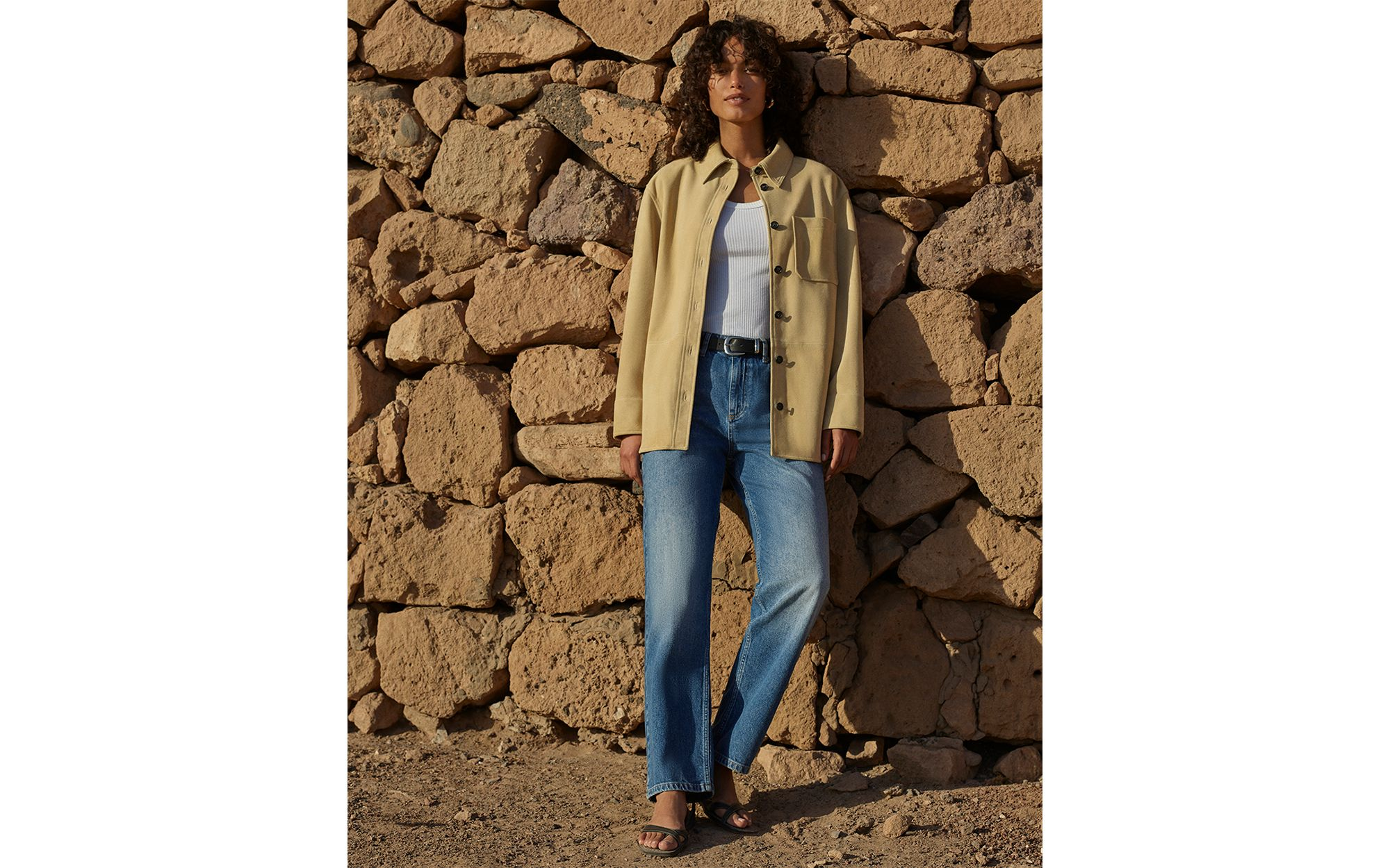 Straight Full Length Jeans in Denim — Image 3