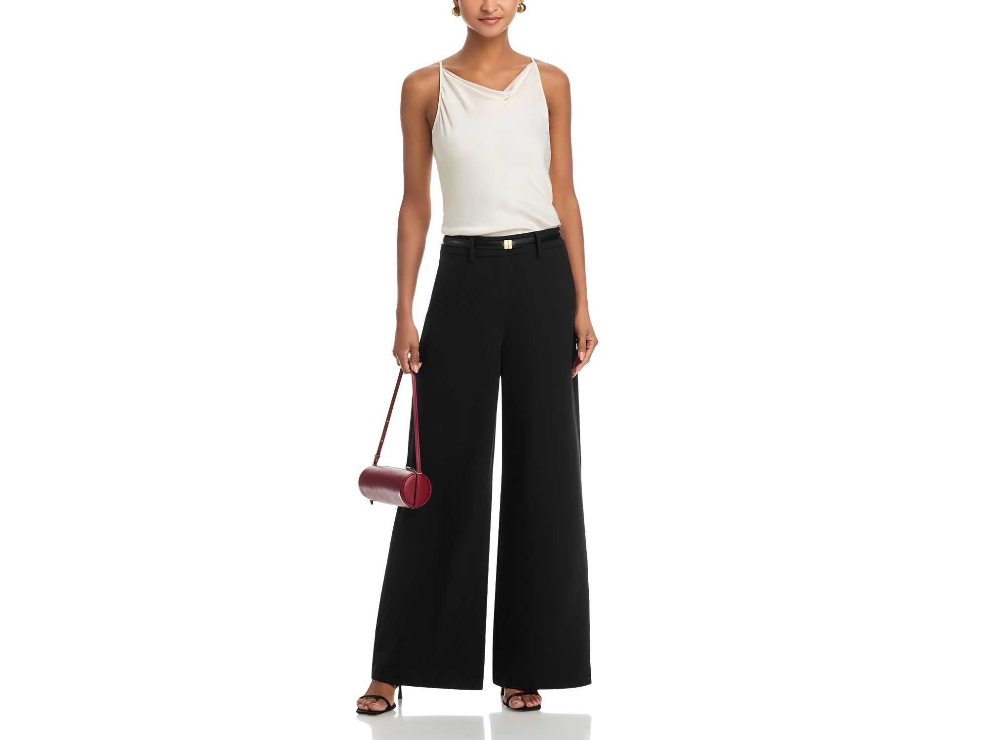 Azra Twill Wide Leg Pants — Image 3