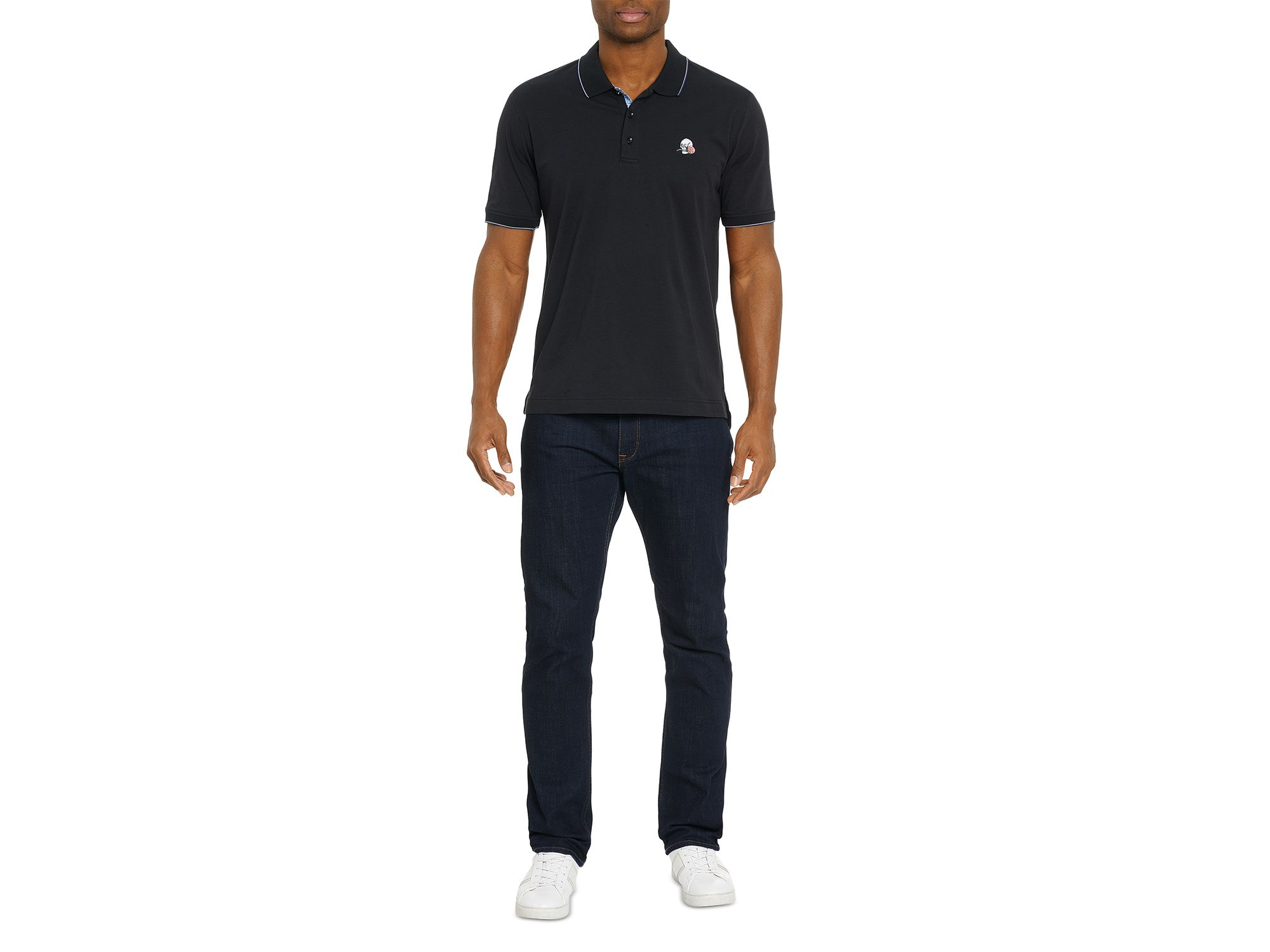 Rossi Short Sleeve Knit Polo Shirt - Exclusive — Image 6