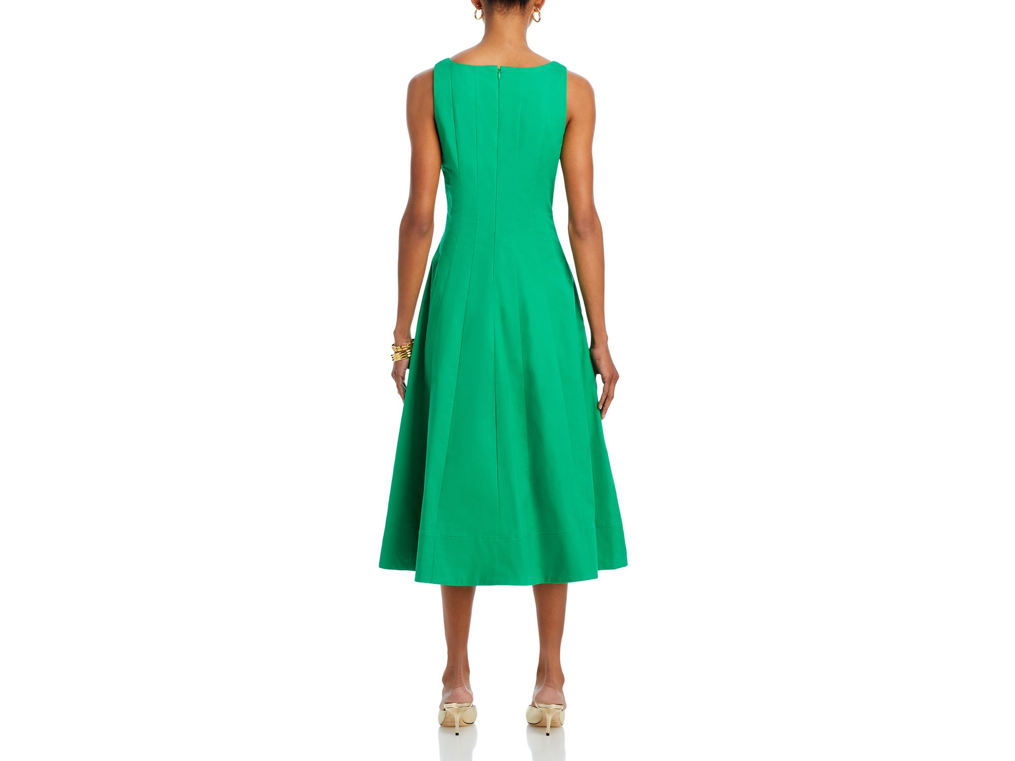 Paneled Midi Dress - Exclusive — Image 5