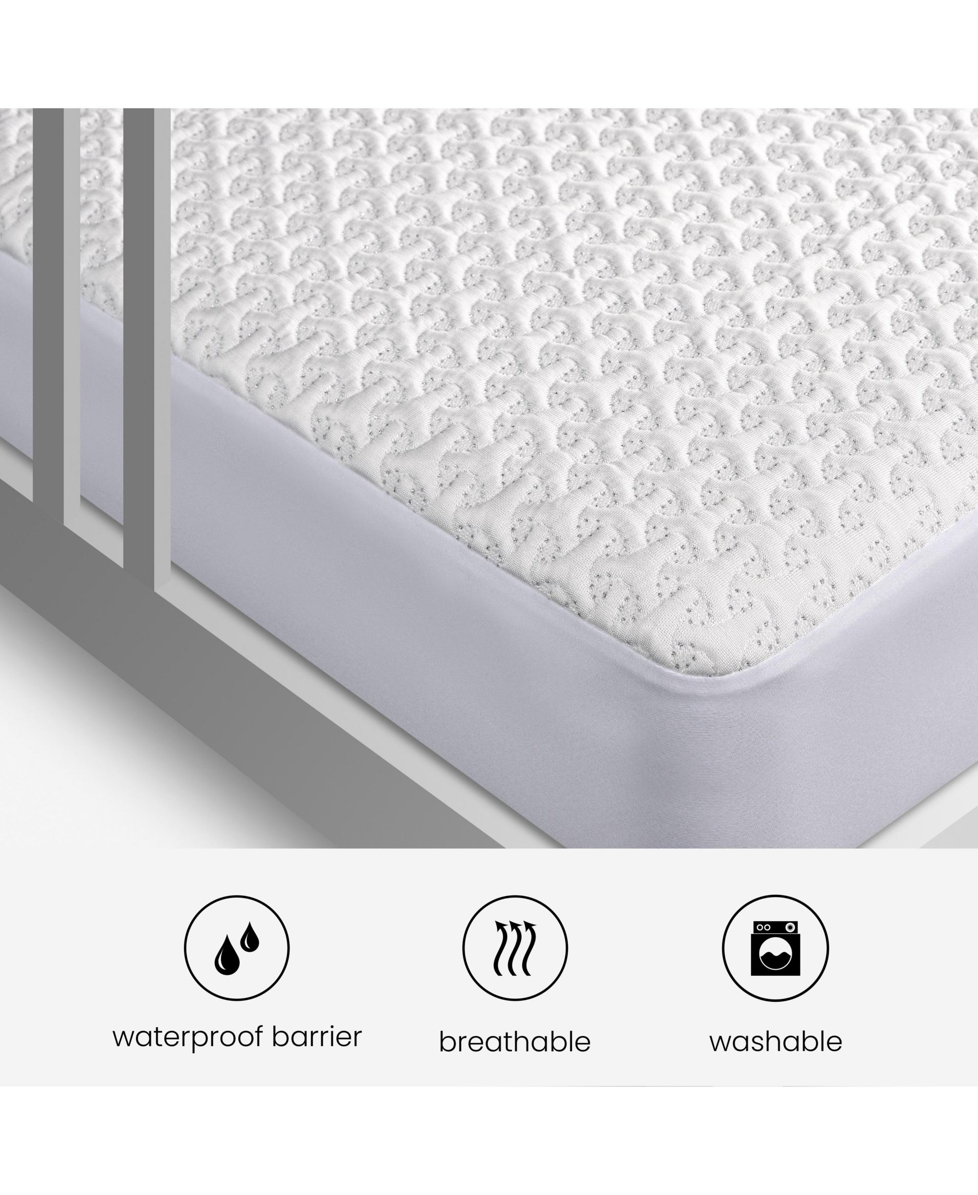 Baby Ver-Tex Performance Crib Mattress Protector — Image 3